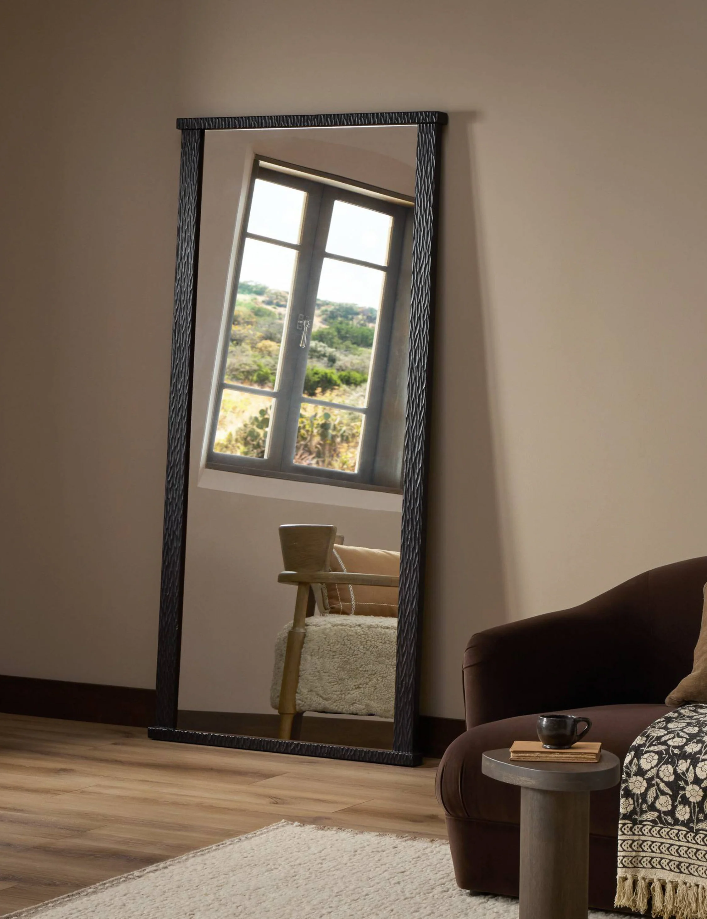 Melendez Floor Mirror