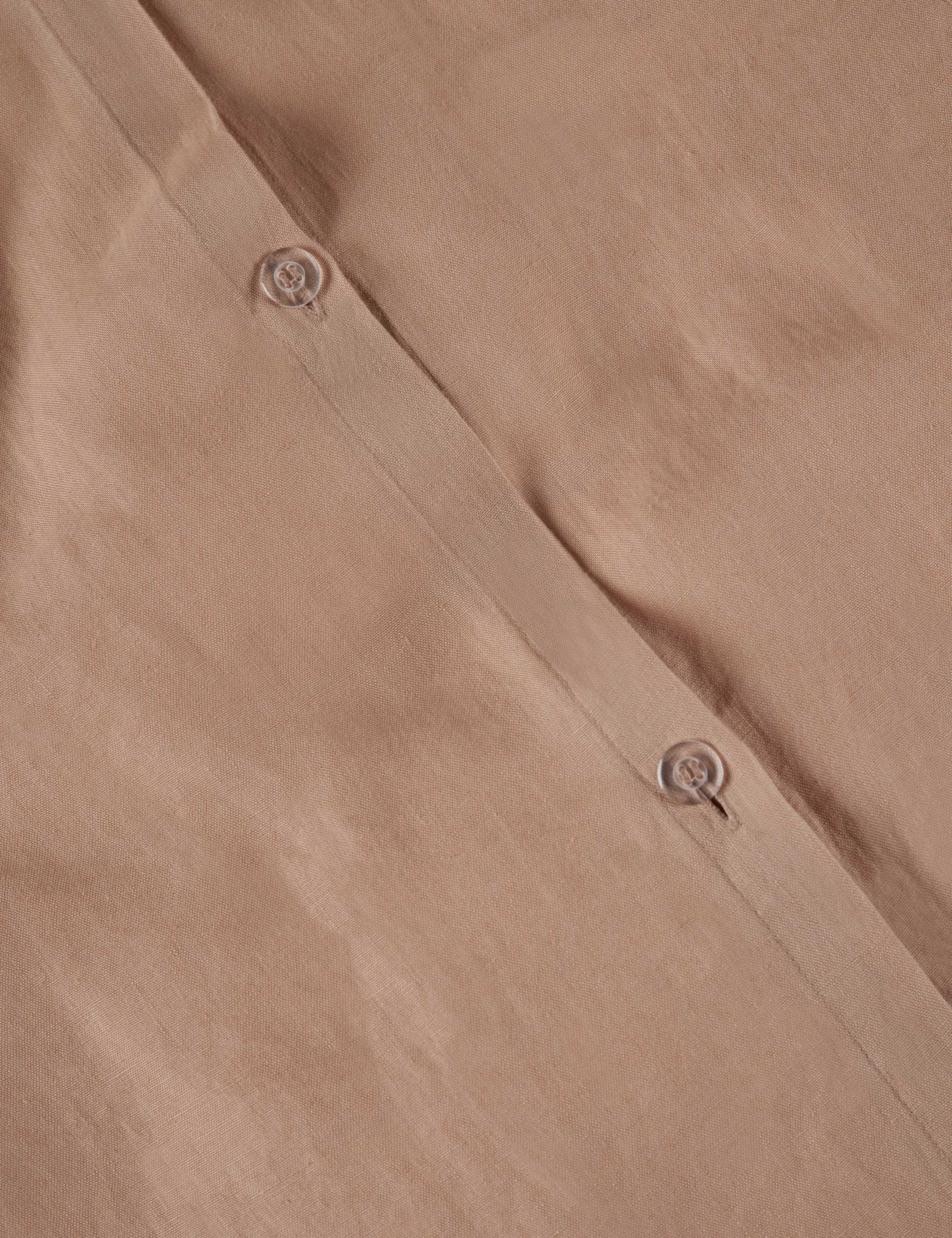 Melia European Flax Linen® Duvet Cover - Image 4