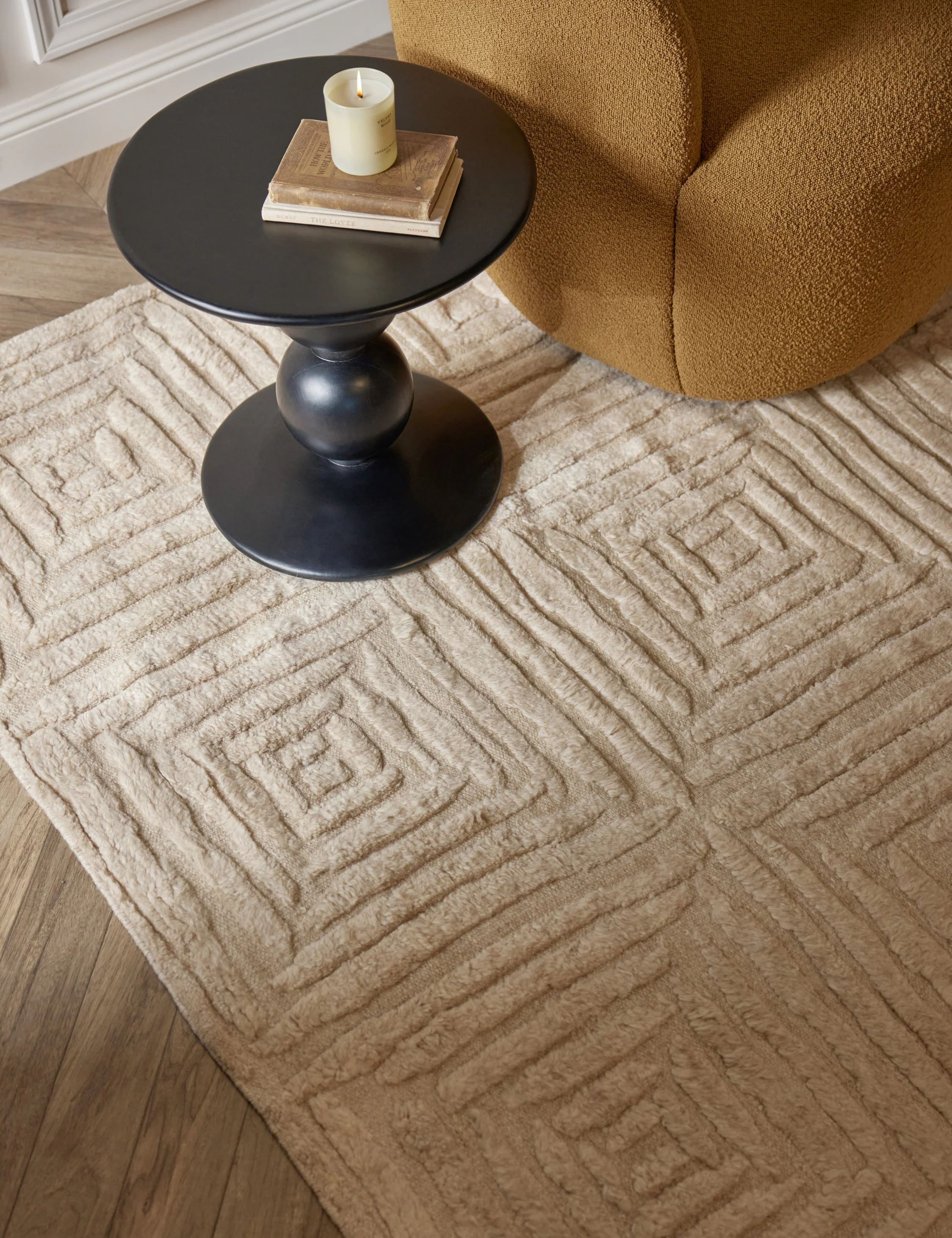 Metz Hand-Knotted Wool Rug - Image 4