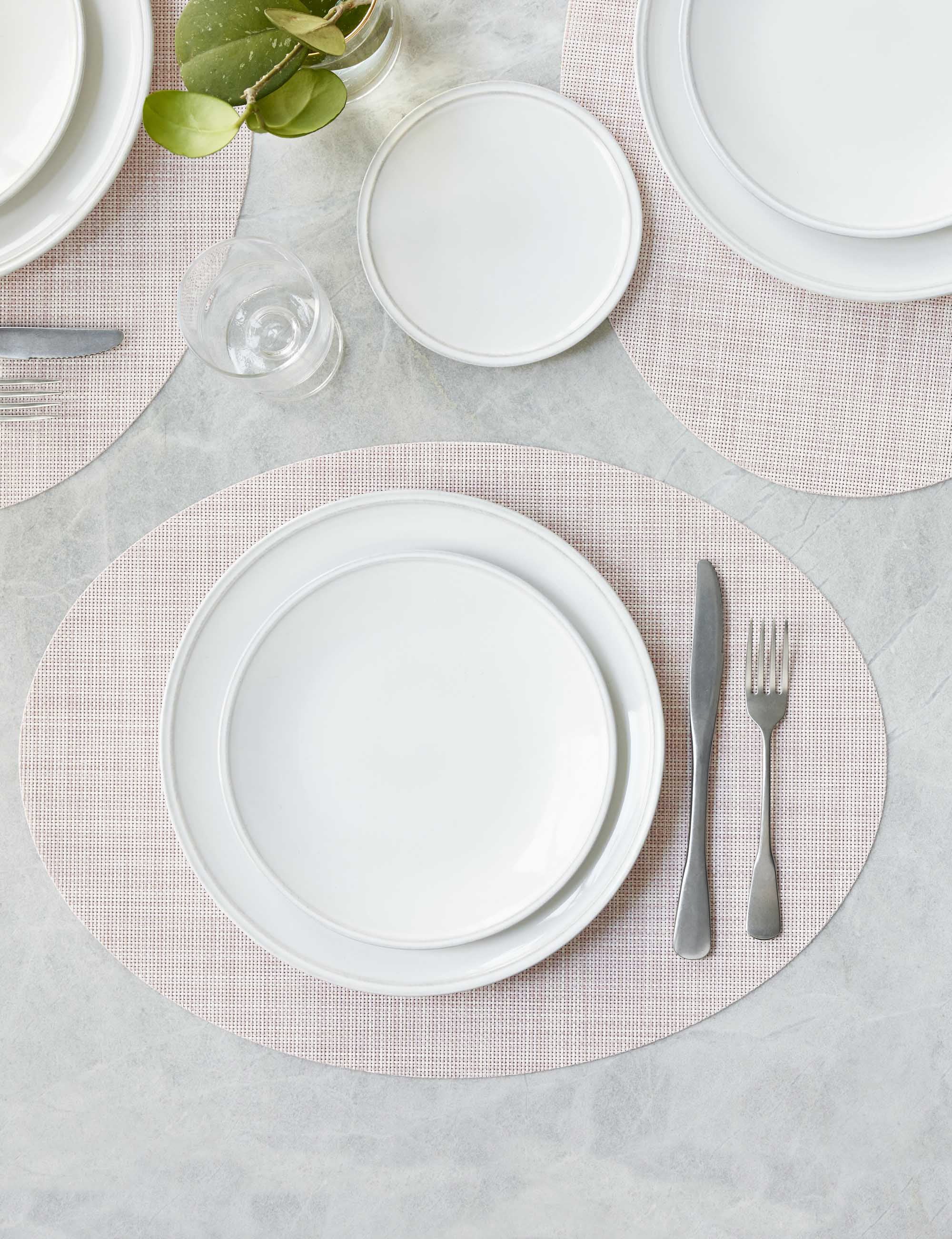 Mini Basketweave Oval Placemat (Set of 4) by Chilewich - Image 3