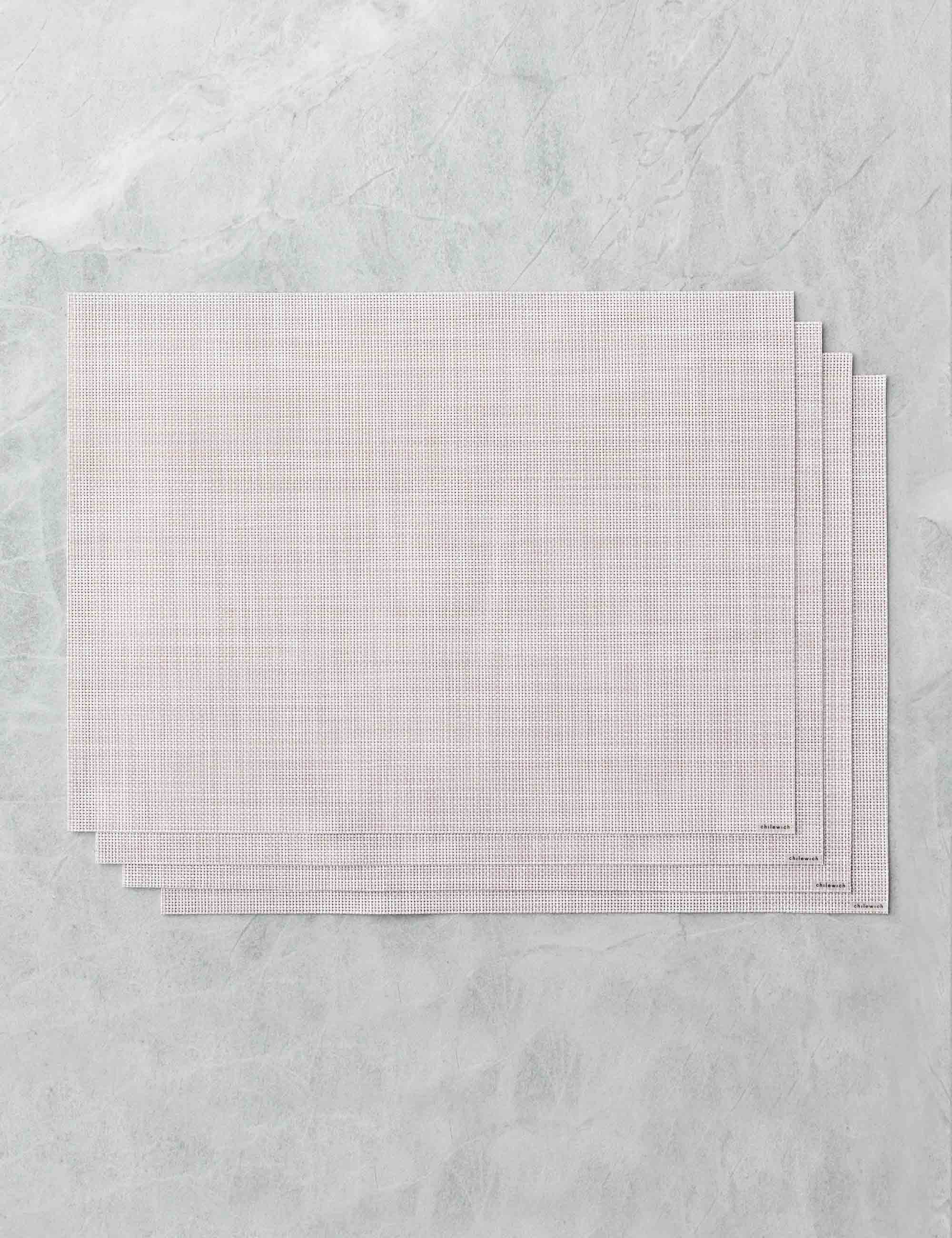 Mini Basketweave Rectangle Placemat (Set of 4) by Chilewich - Image 10