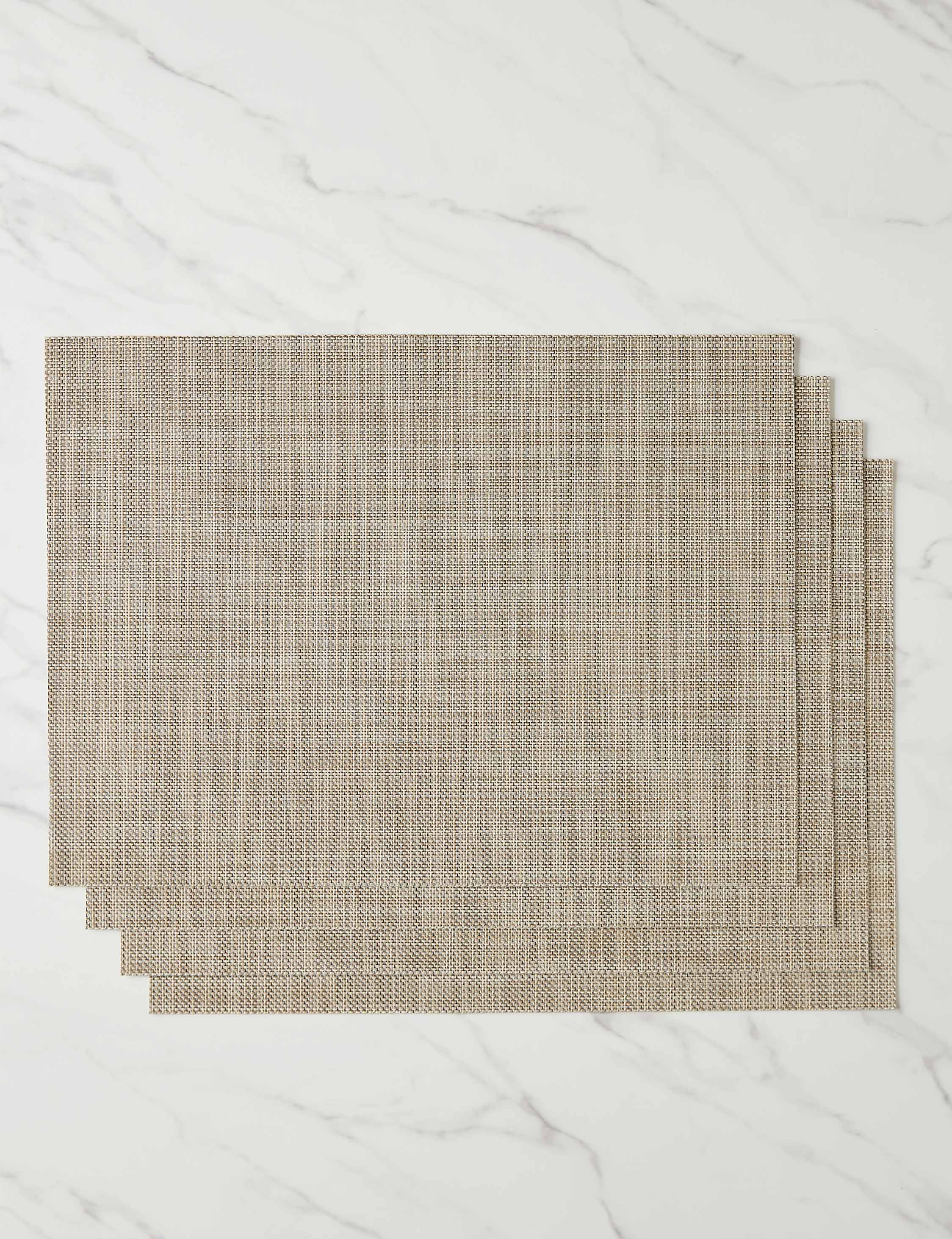 Mini Basketweave Rectangle Placemat (Set of 4) by Chilewich - Image 14