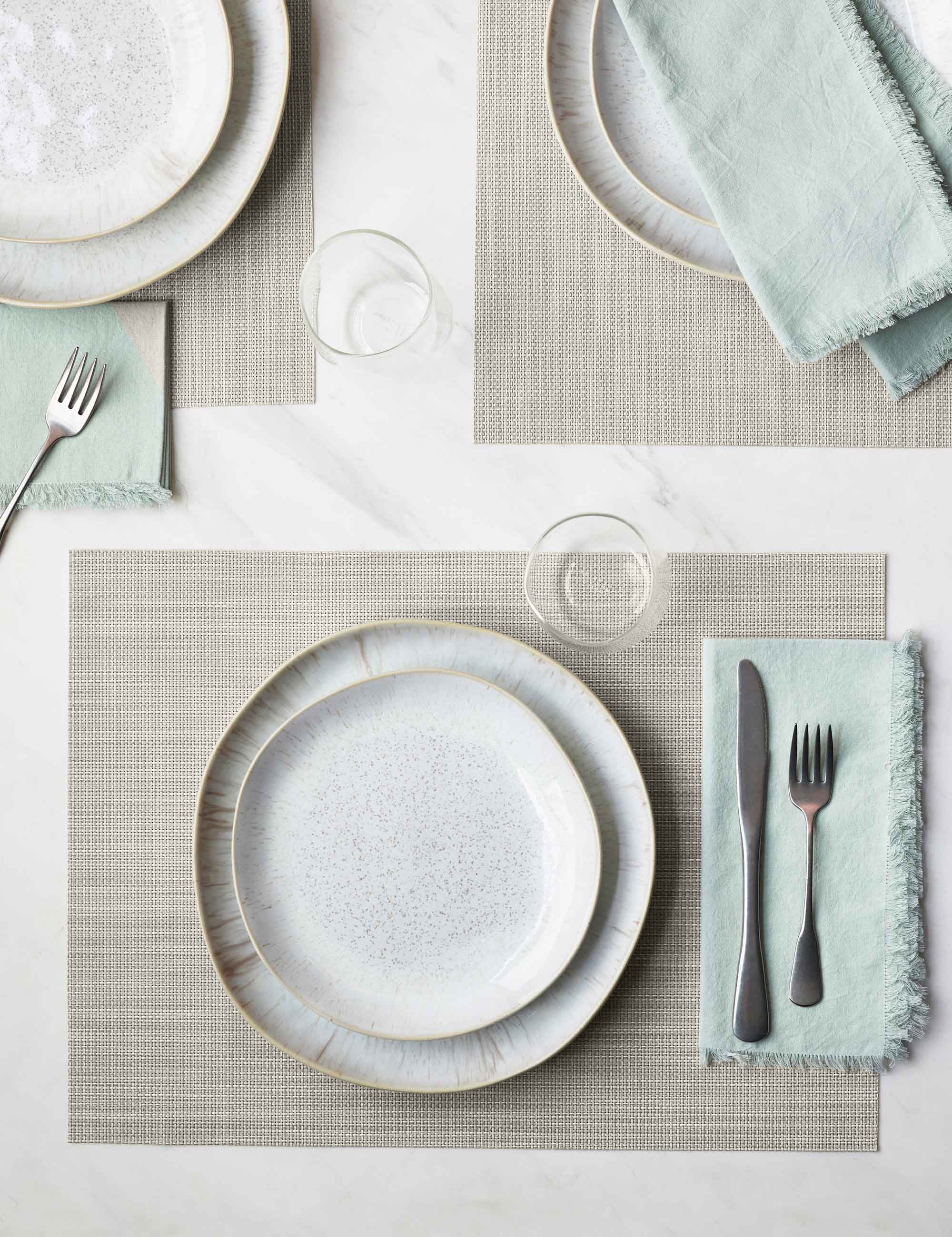 Mini Basketweave Rectangle Placemat (Set of 4) by Chilewich - Image 3