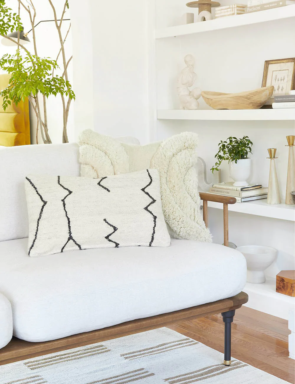 Moroccan Flatweave Pillow by Sarah Sherman Samuel - Image 8