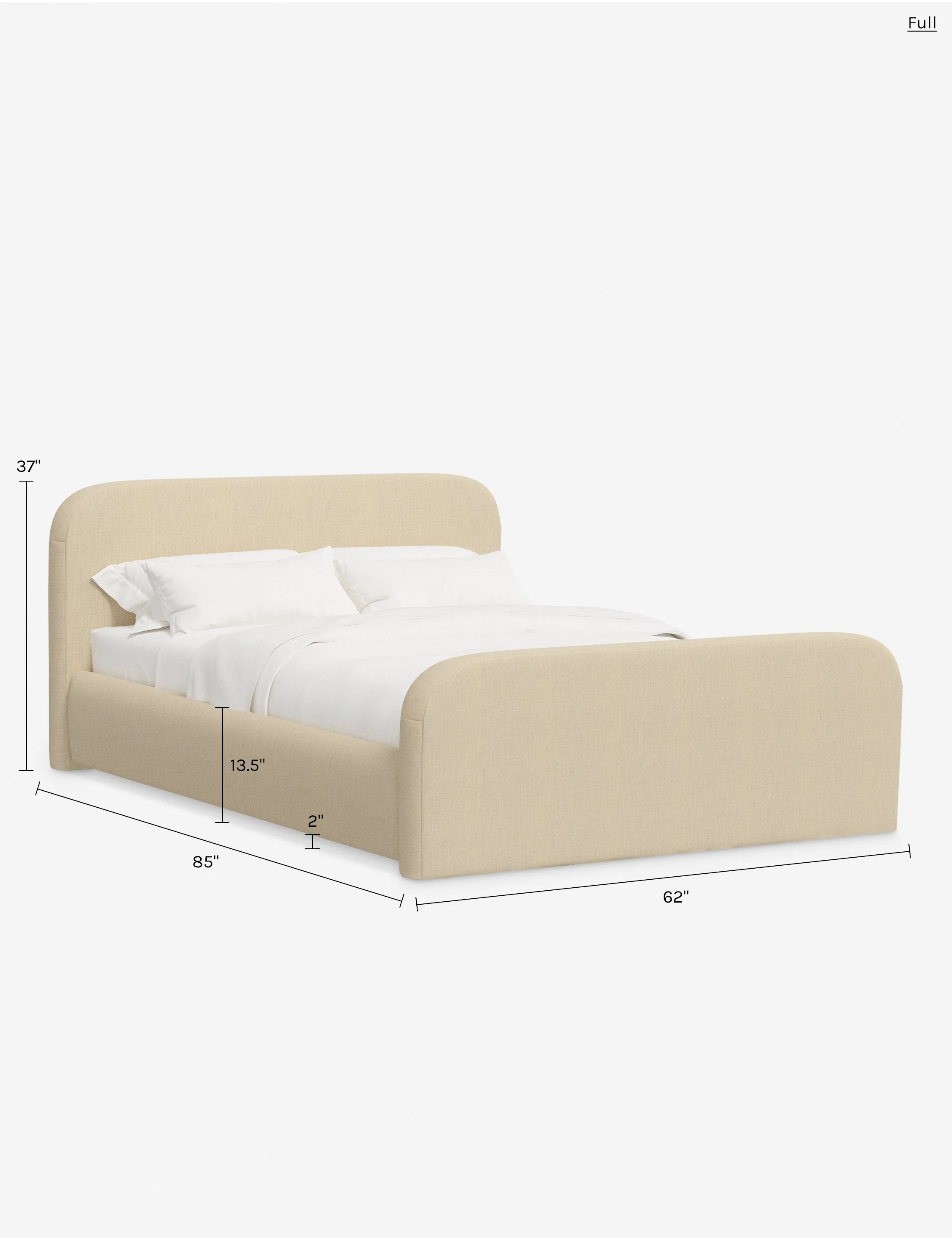Nabiha Bed With Footboard - Image 243