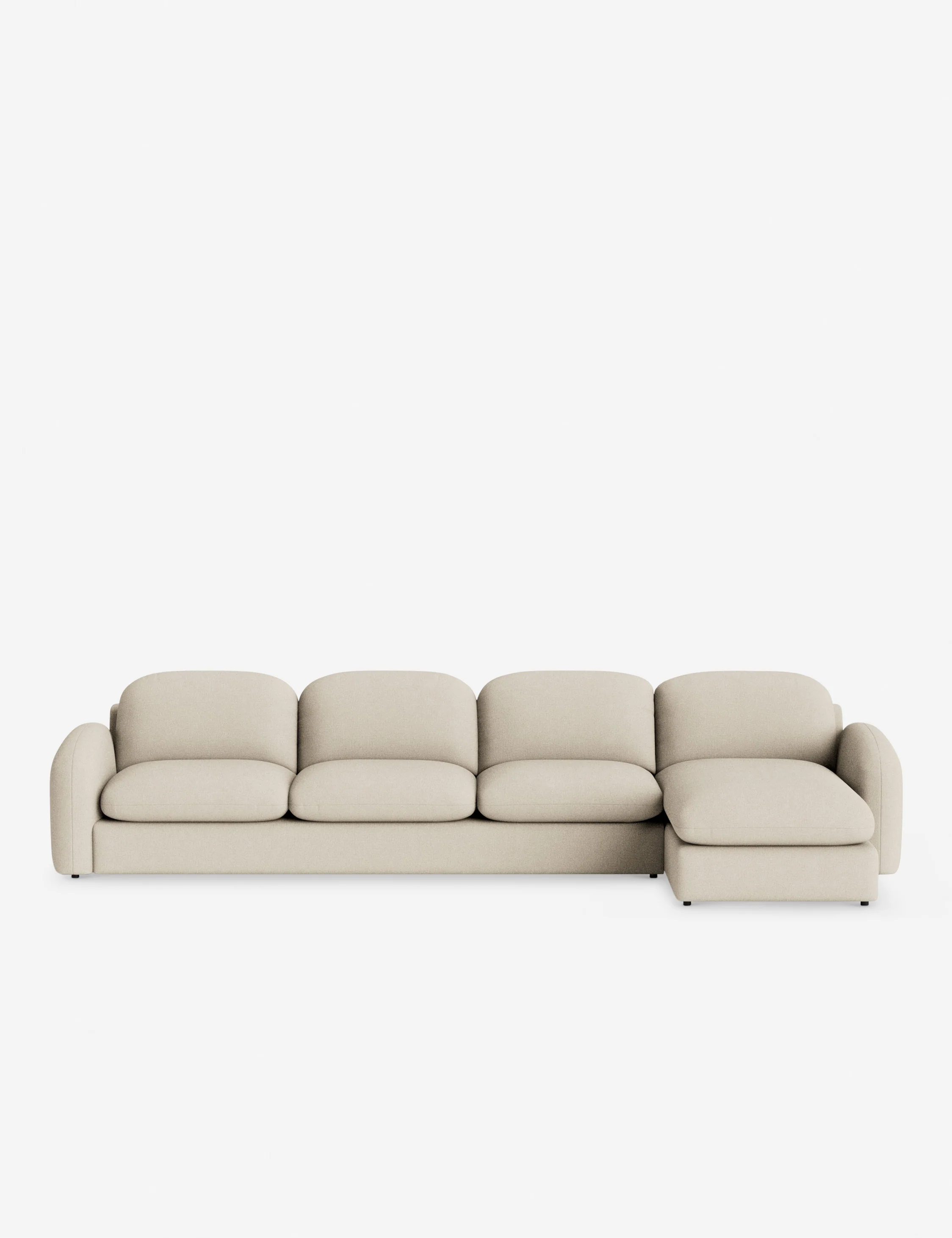 Neve Chaise Sectional Sofa by Aimee Song - Image 248