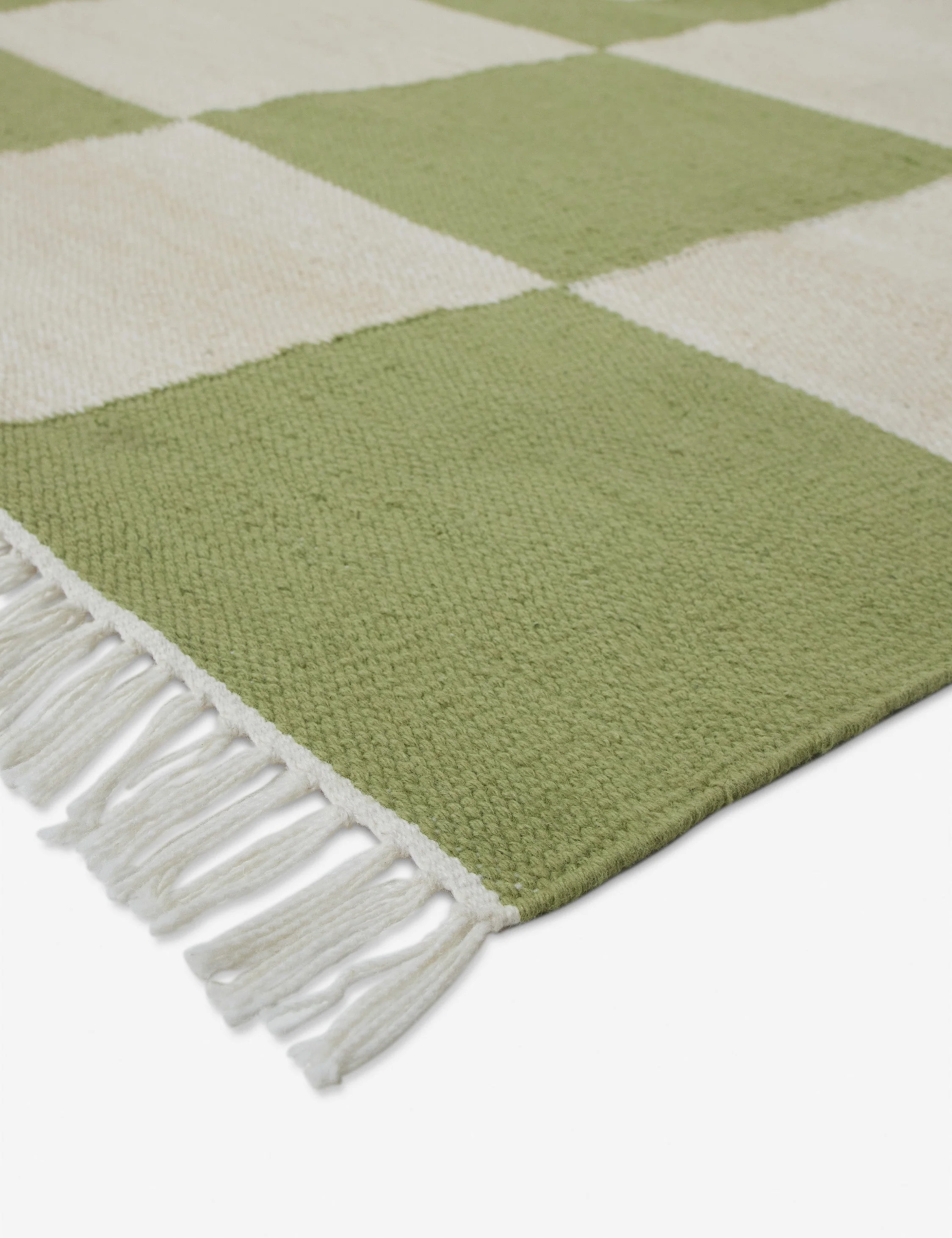 Noam Indoor / Outdoor Rug Swatch by Sarah Sherman Samuel, Mint