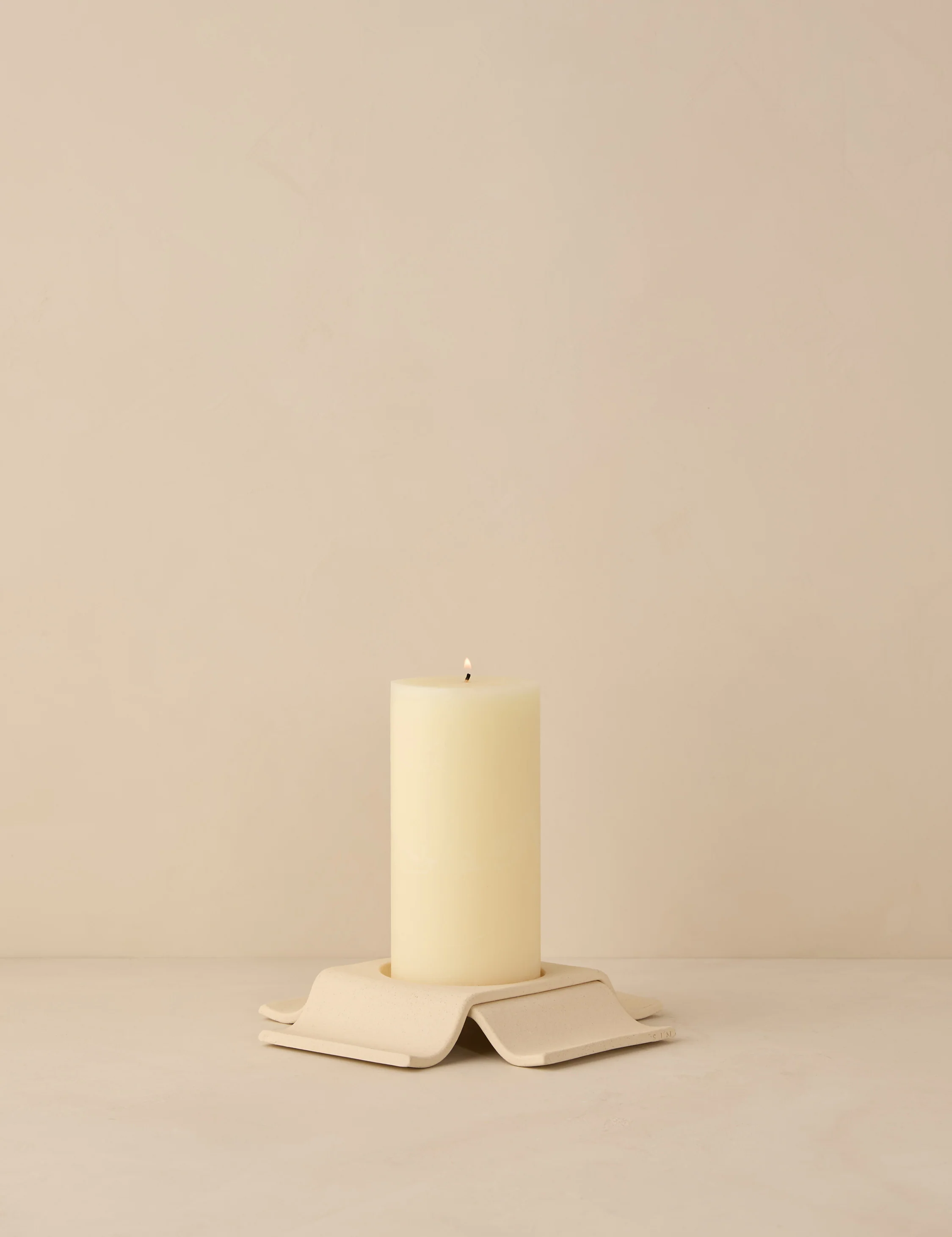 Noor Pillar Candle Holder by SIN