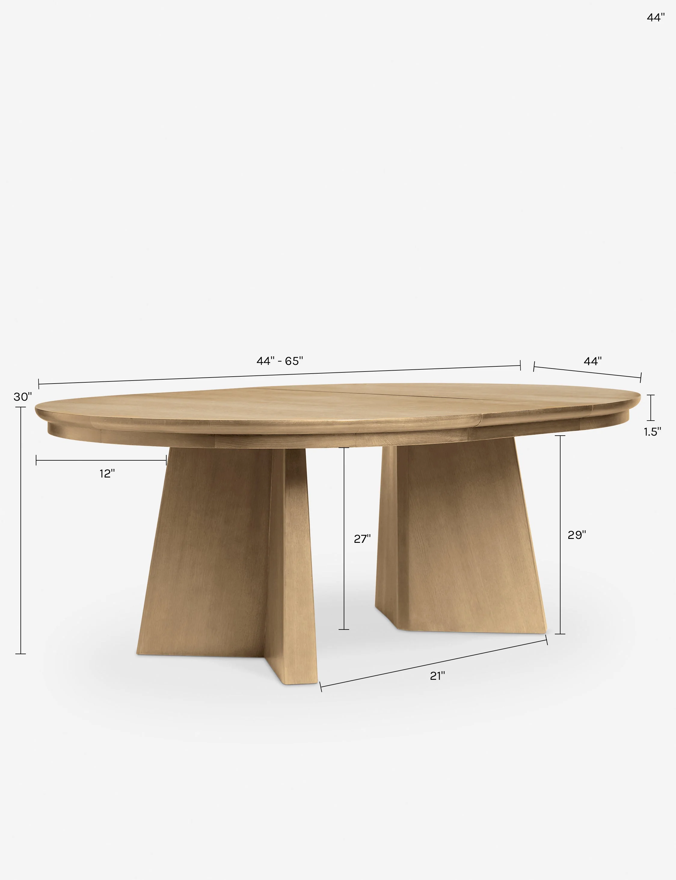 Nycola Extendable Oval Dining Table - Image 32