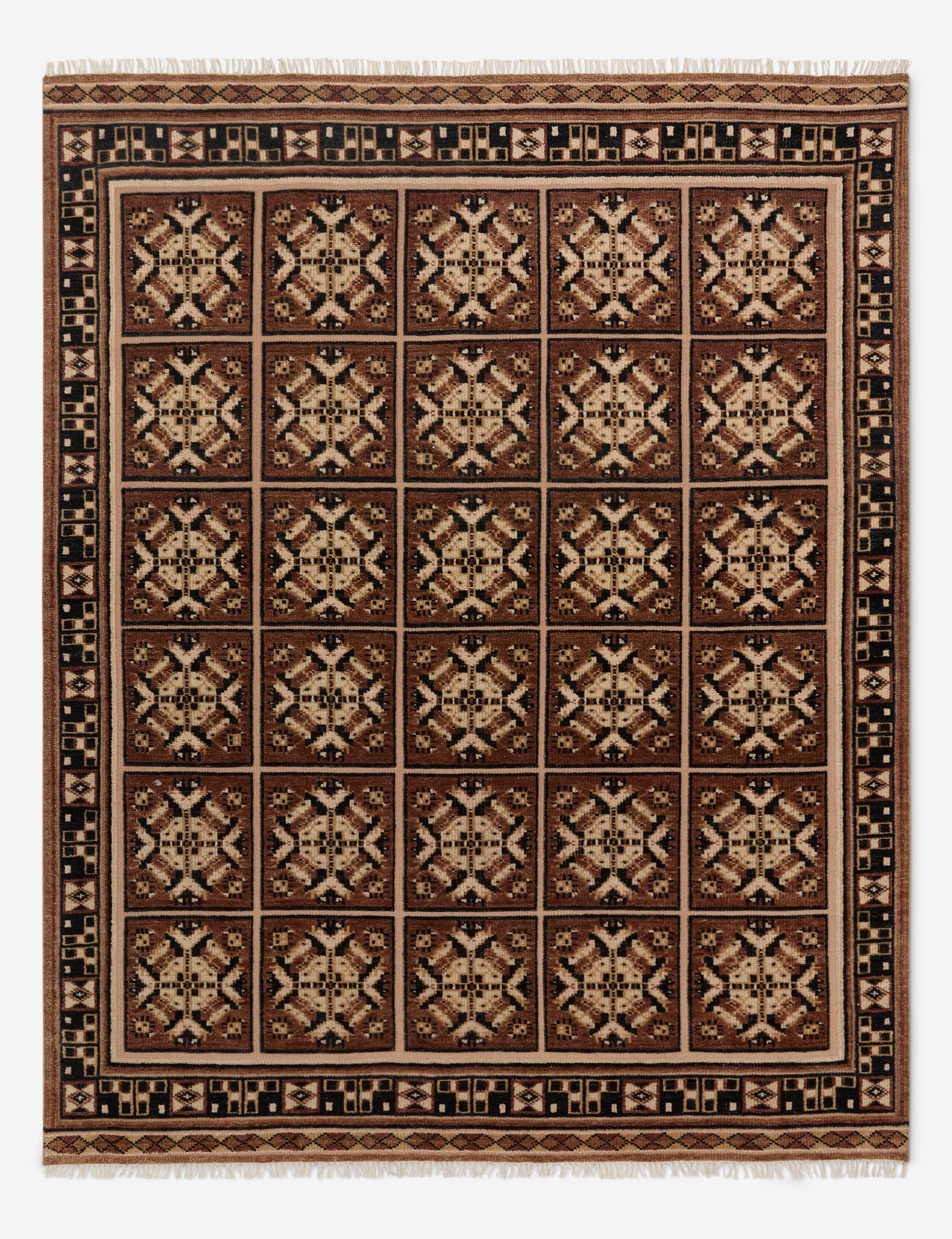 Ovidi Hand-Knotted Wool Rug Swatch - Image 5