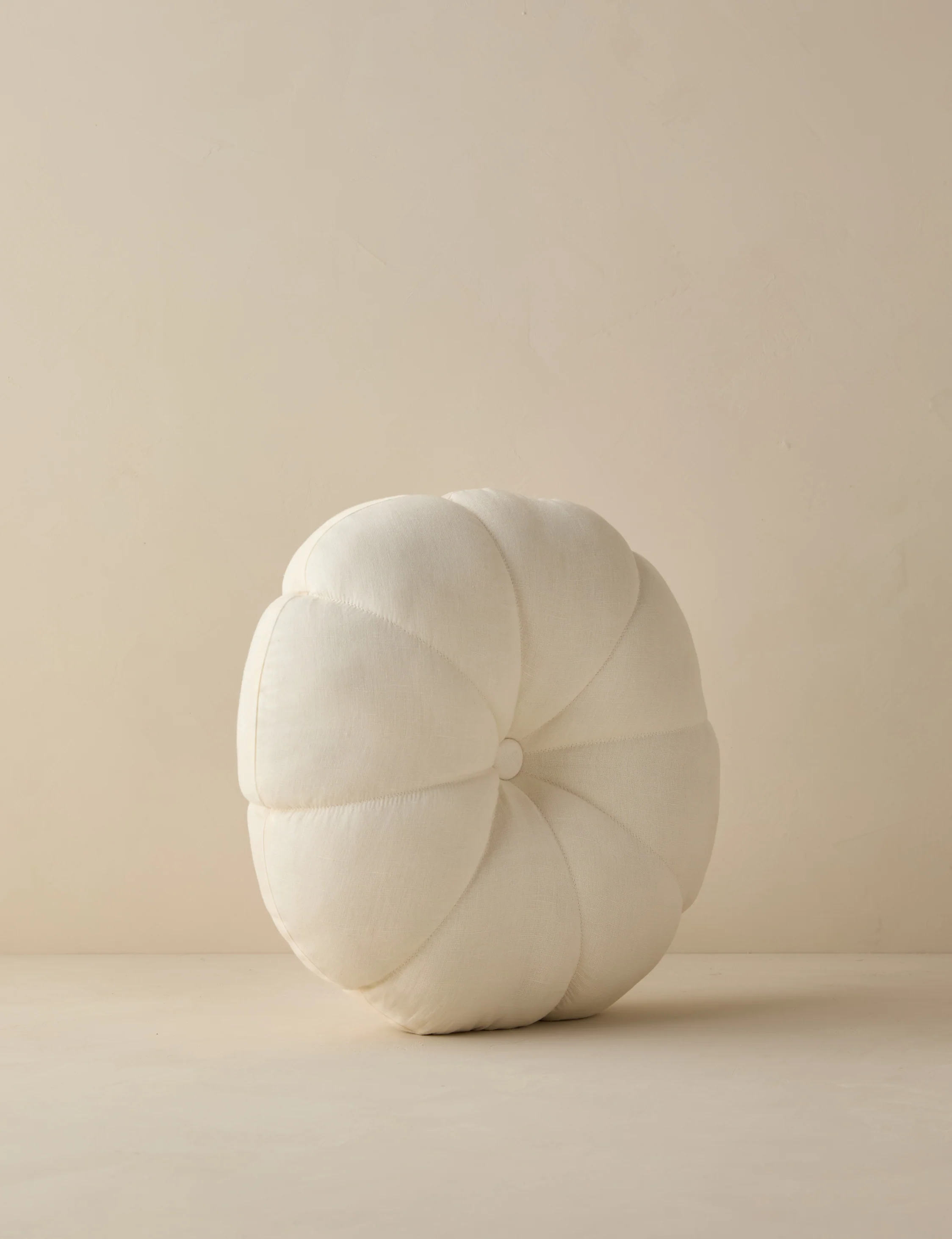 Padou Linen Cotton Round Pillow - Image 7
