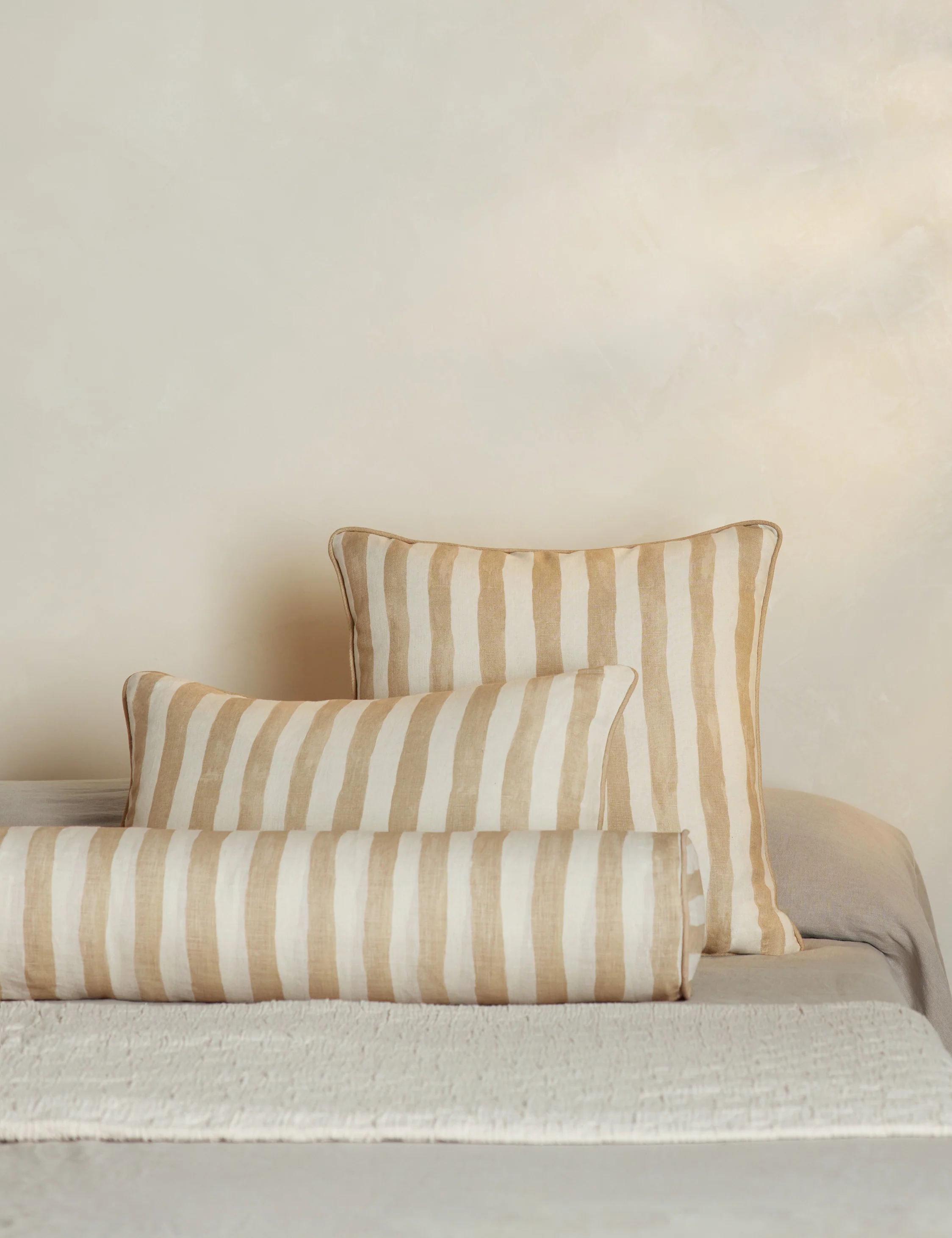 Painterly Stripe Linen Fabric by Sarah Sherman Samuel - Image 12