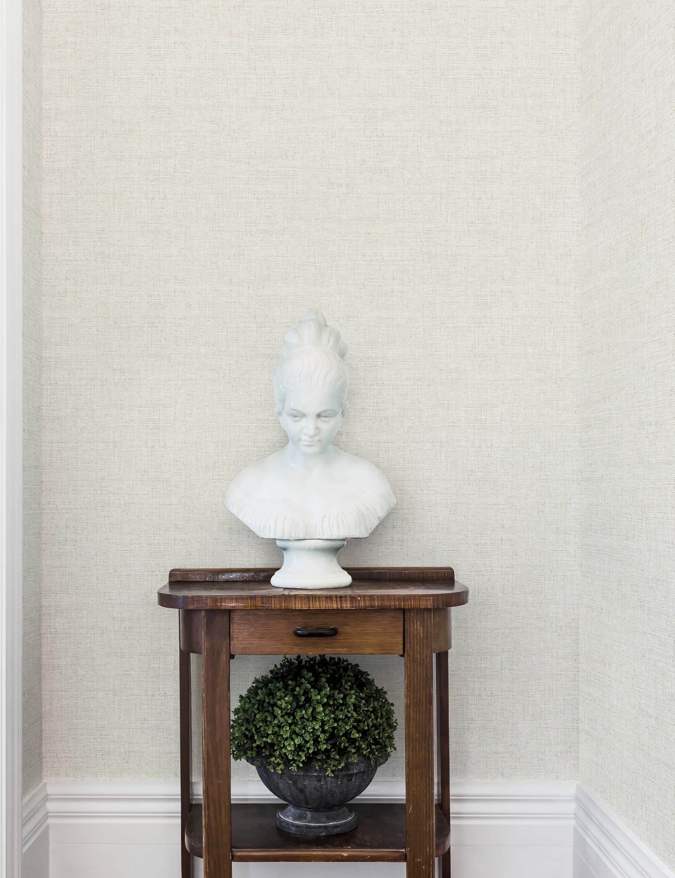 Papyrus Faux Grasscloth Peel + Stick Wallpaper - Image 10
