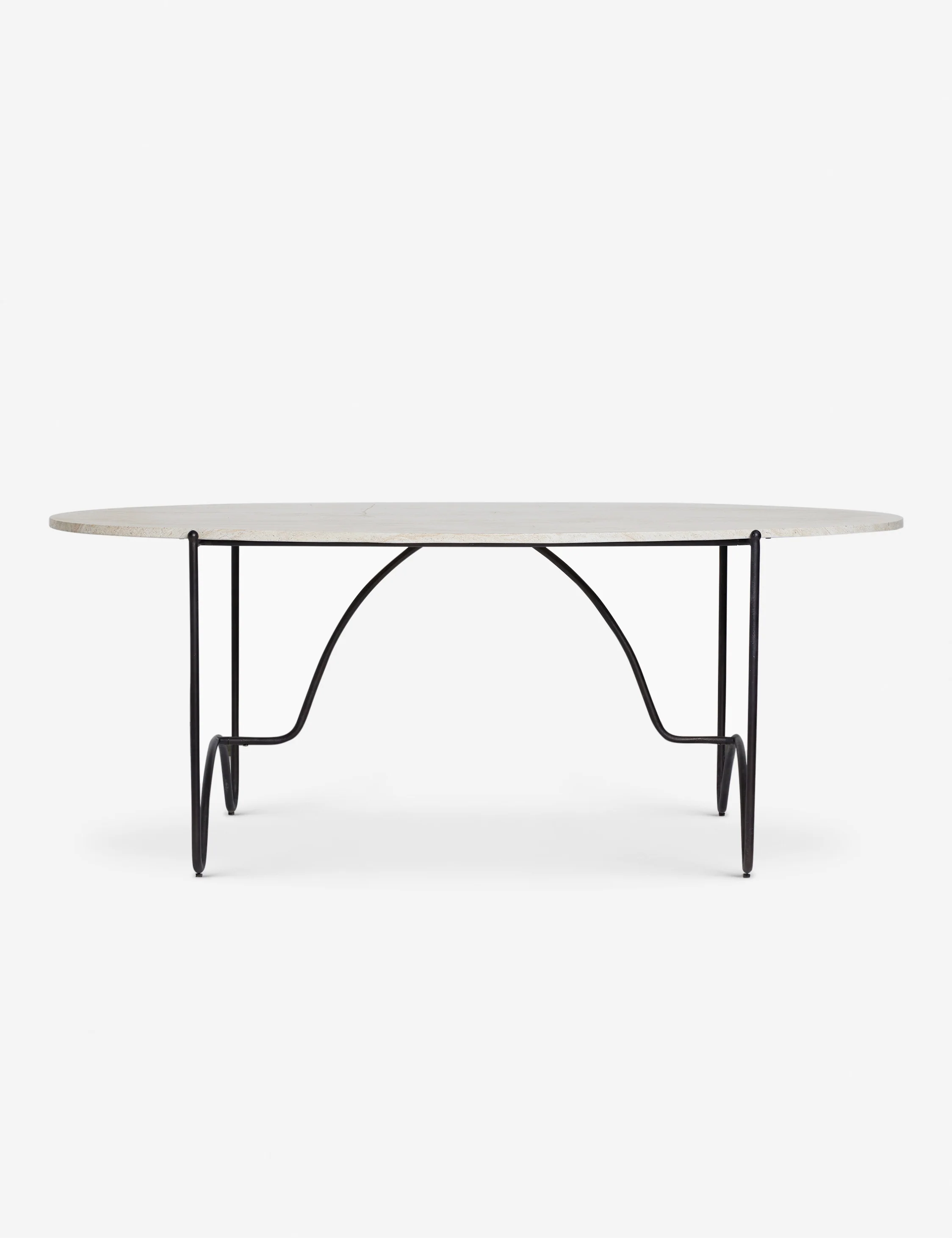 Peggy Outdoor Oval Dining Table by Sarah Sherman Samuel - Image 4