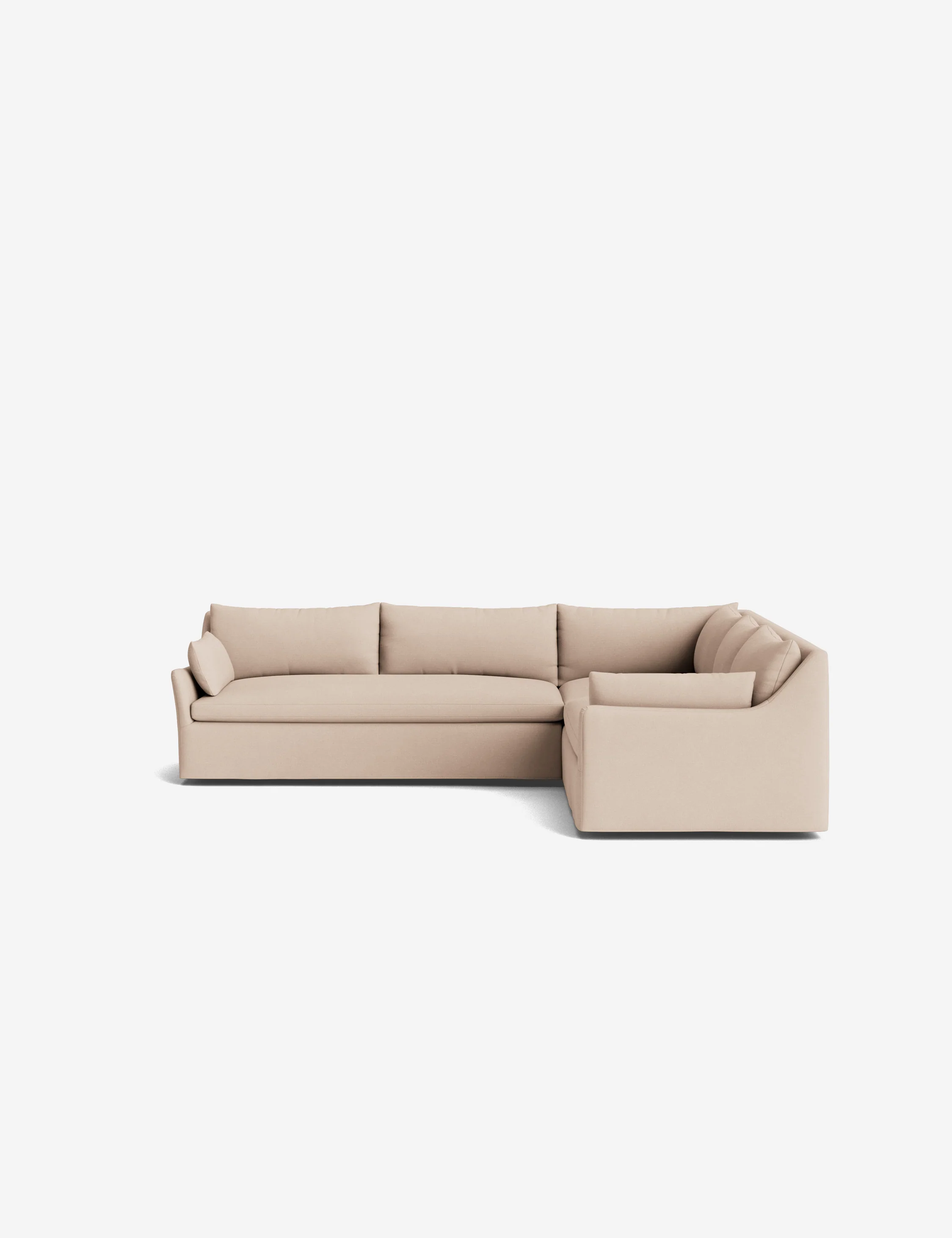 Portola Luxe Depth Slipcover Corner Sectional Sofa - Image 110