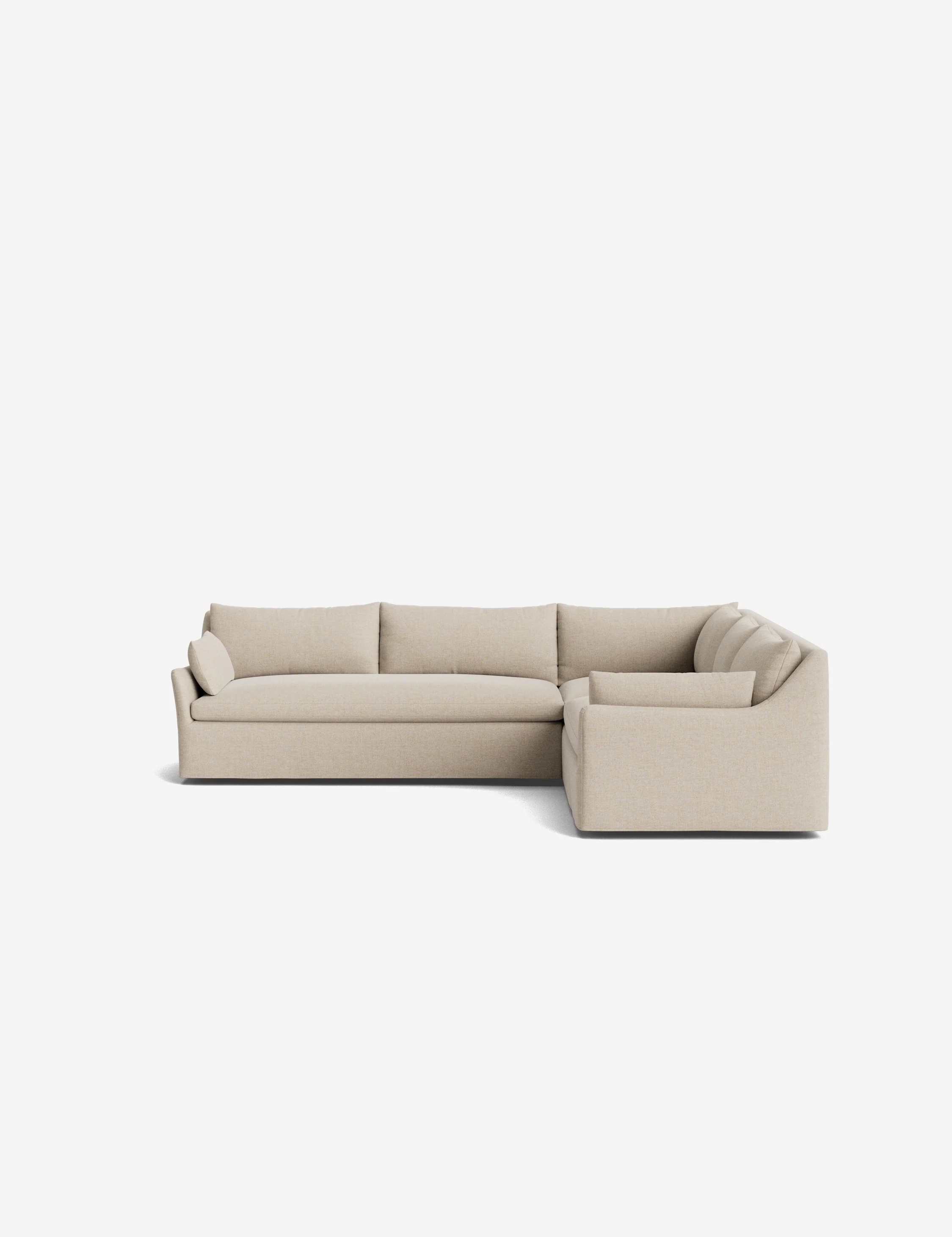 Portola Luxe Depth Slipcover Corner Sectional Sofa - Image 111