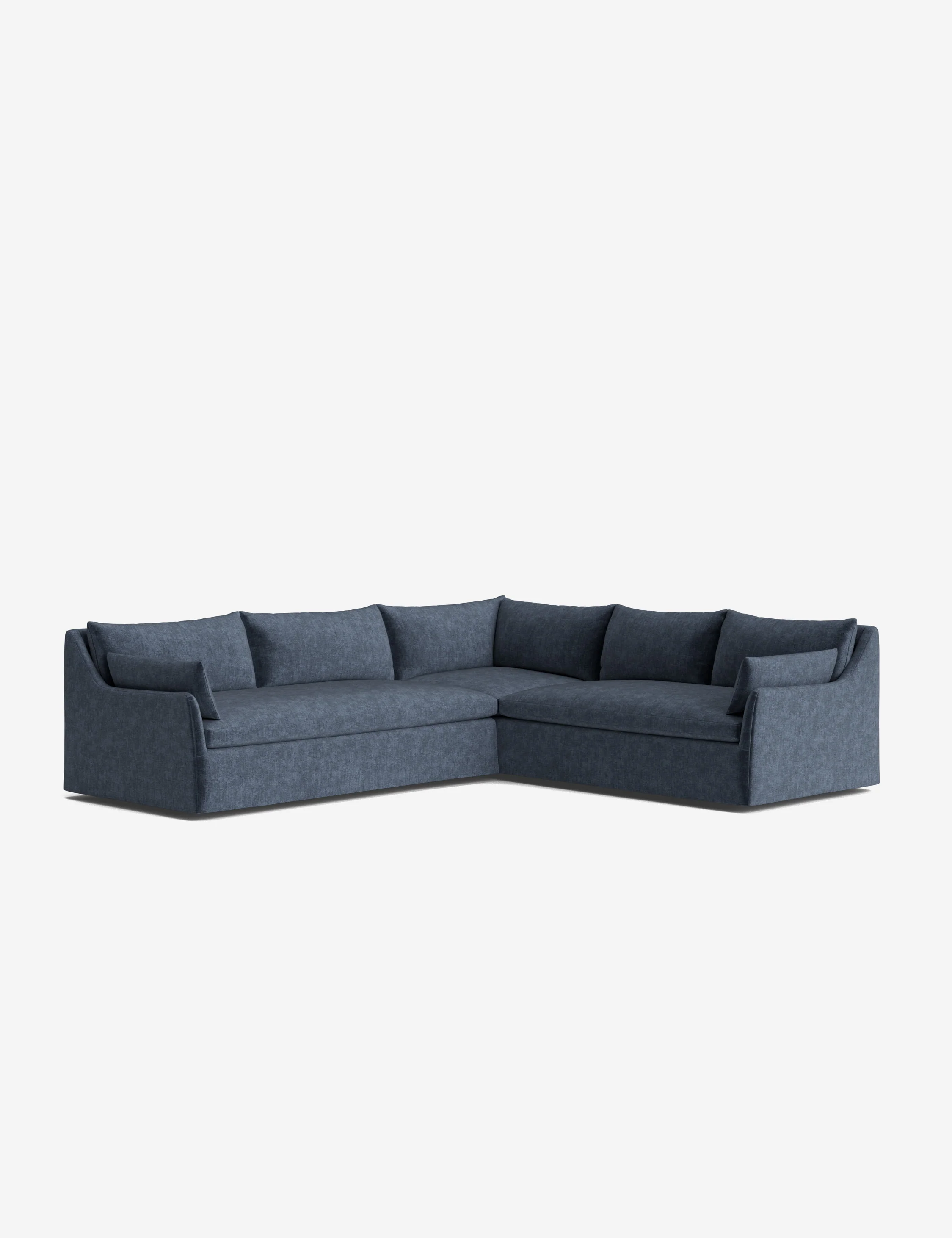 Portola Luxe Depth Slipcover Corner Sectional Sofa - Image 114