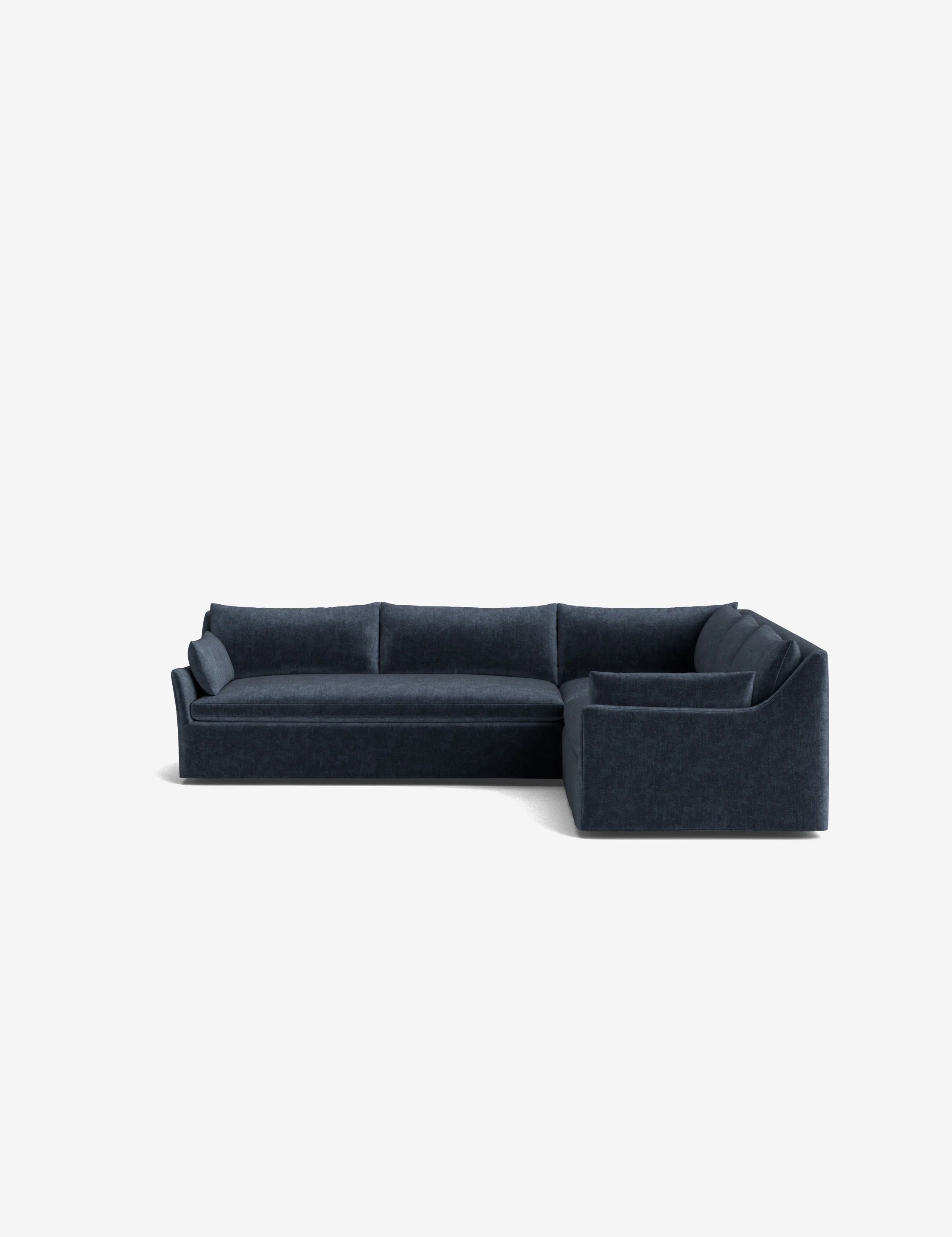 Portola Luxe Depth Slipcover Corner Sectional Sofa - Image 115