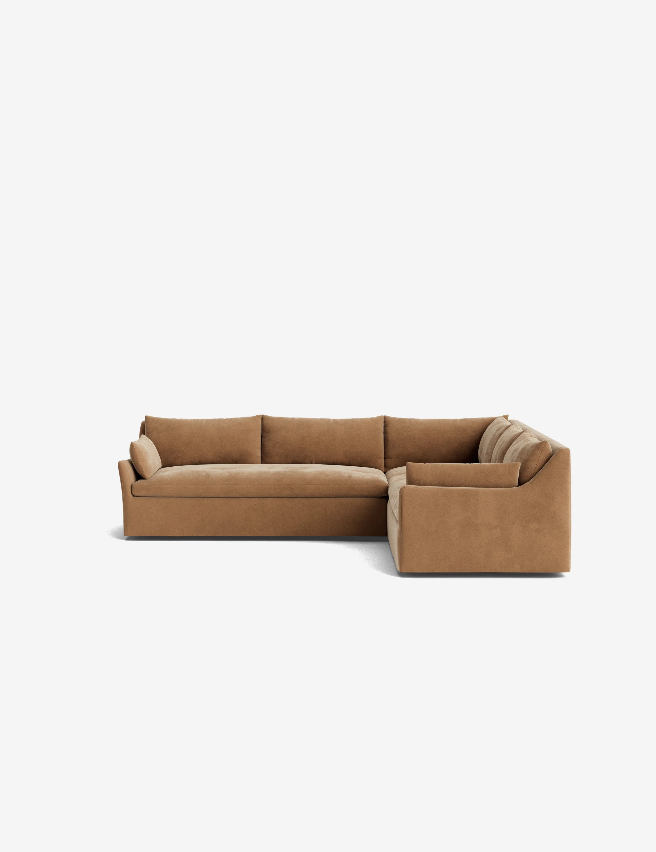Portola Luxe Depth Slipcover Corner Sectional Sofa - Image 200