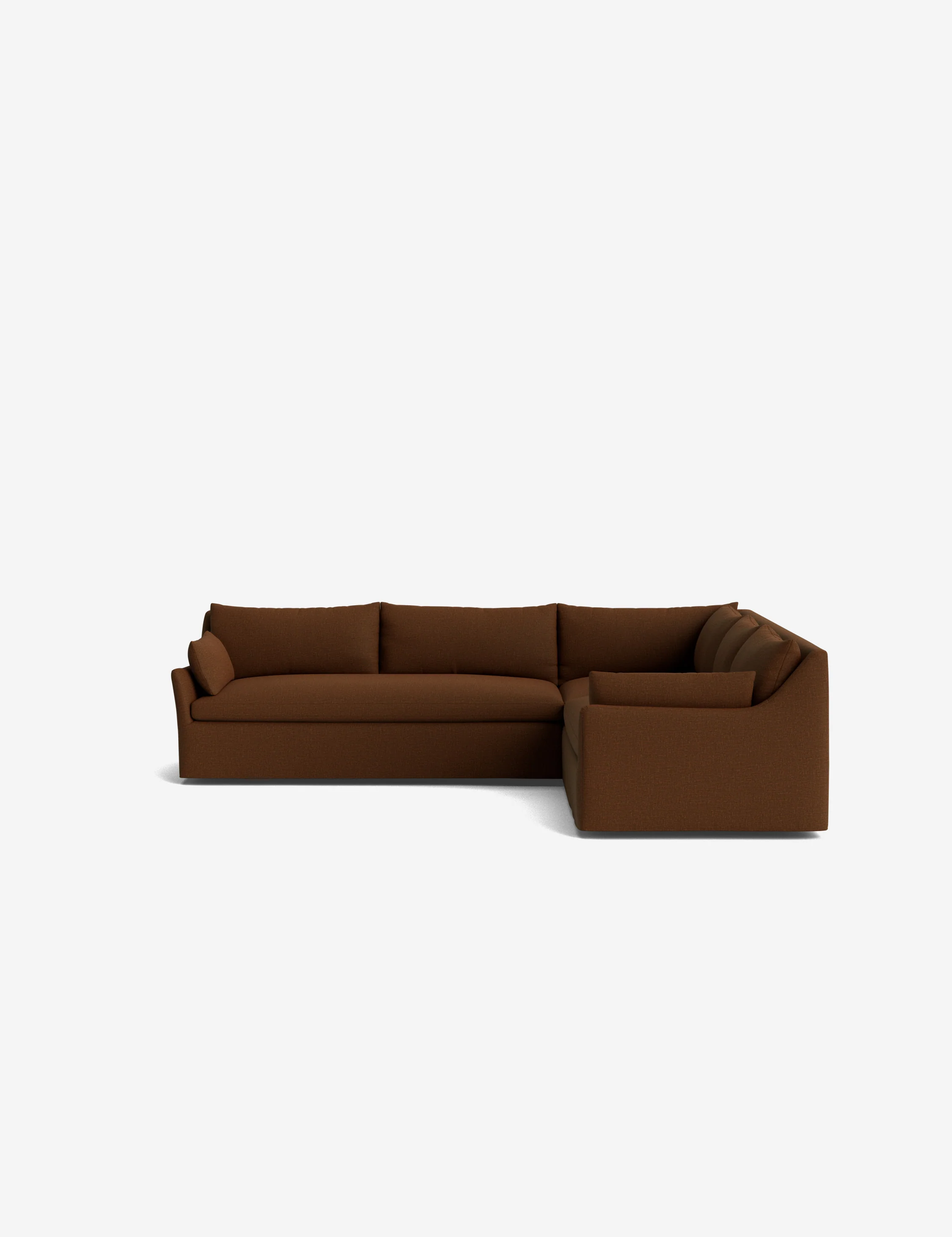Portola Luxe Depth Slipcover Corner Sectional Sofa - Image 209