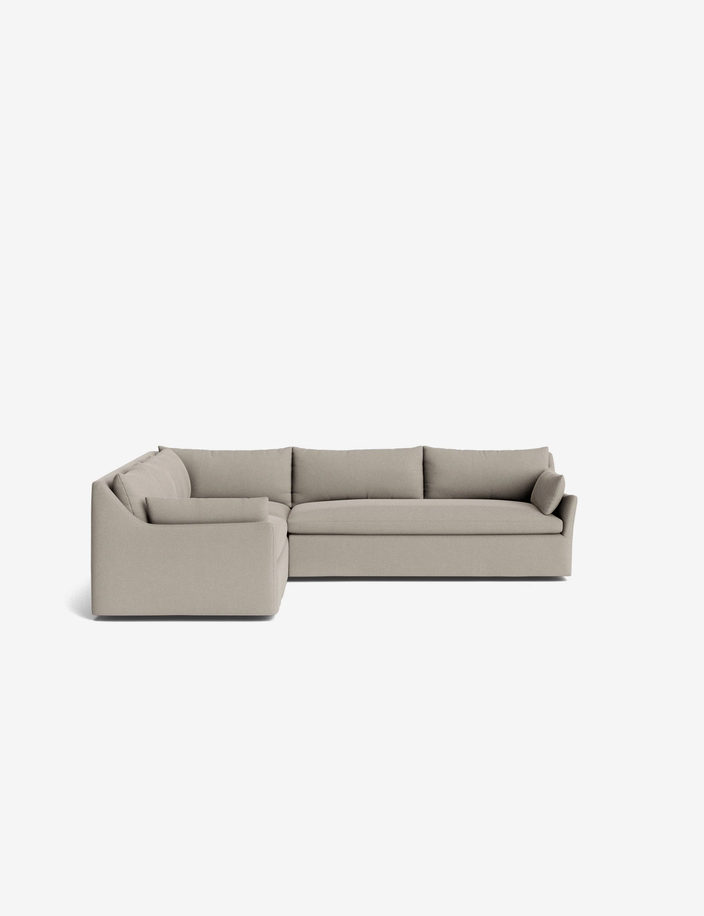Portola Luxe Depth Slipcover Corner Sectional Sofa - Image 22