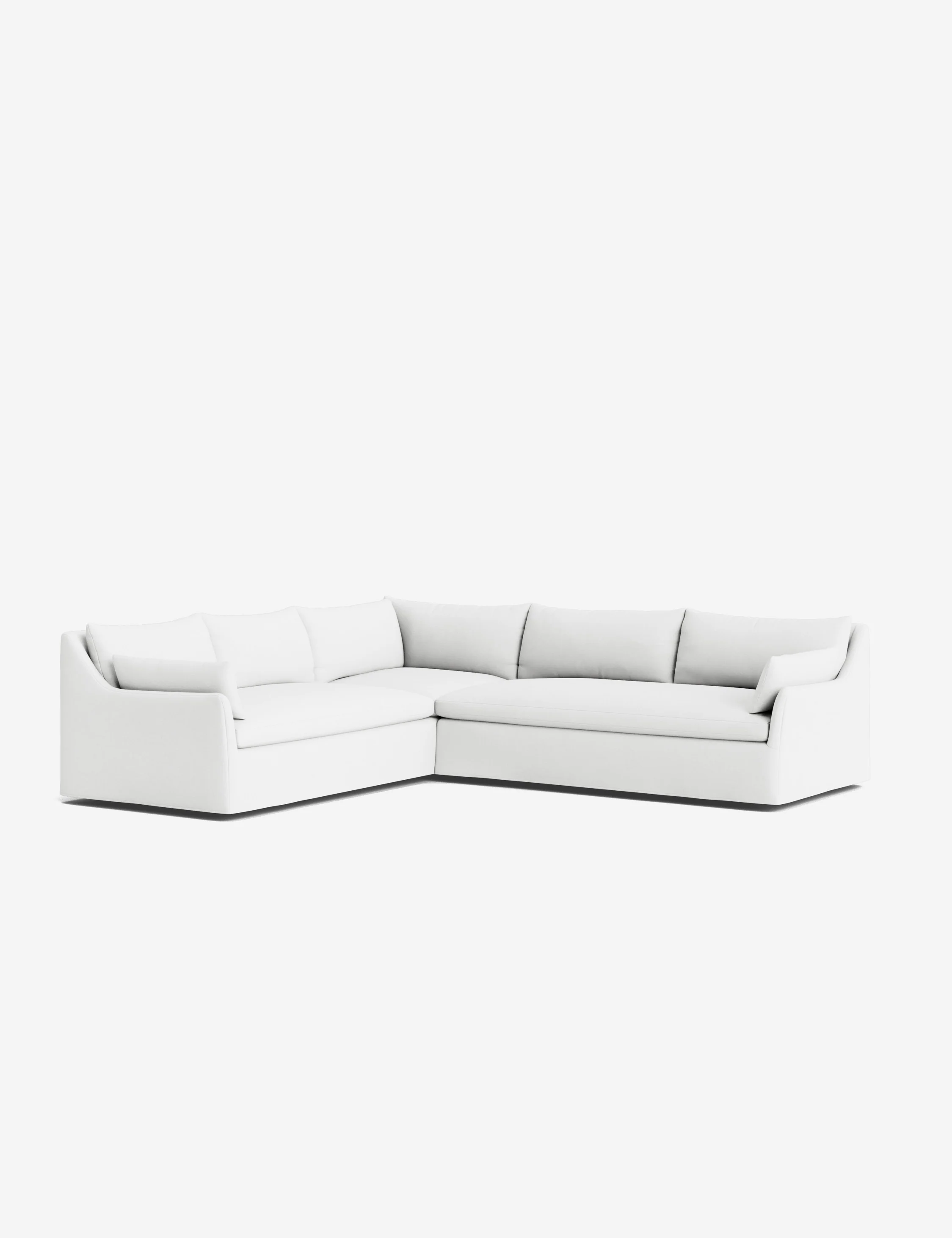 Portola Luxe Depth Slipcover Corner Sectional Sofa - Image 27