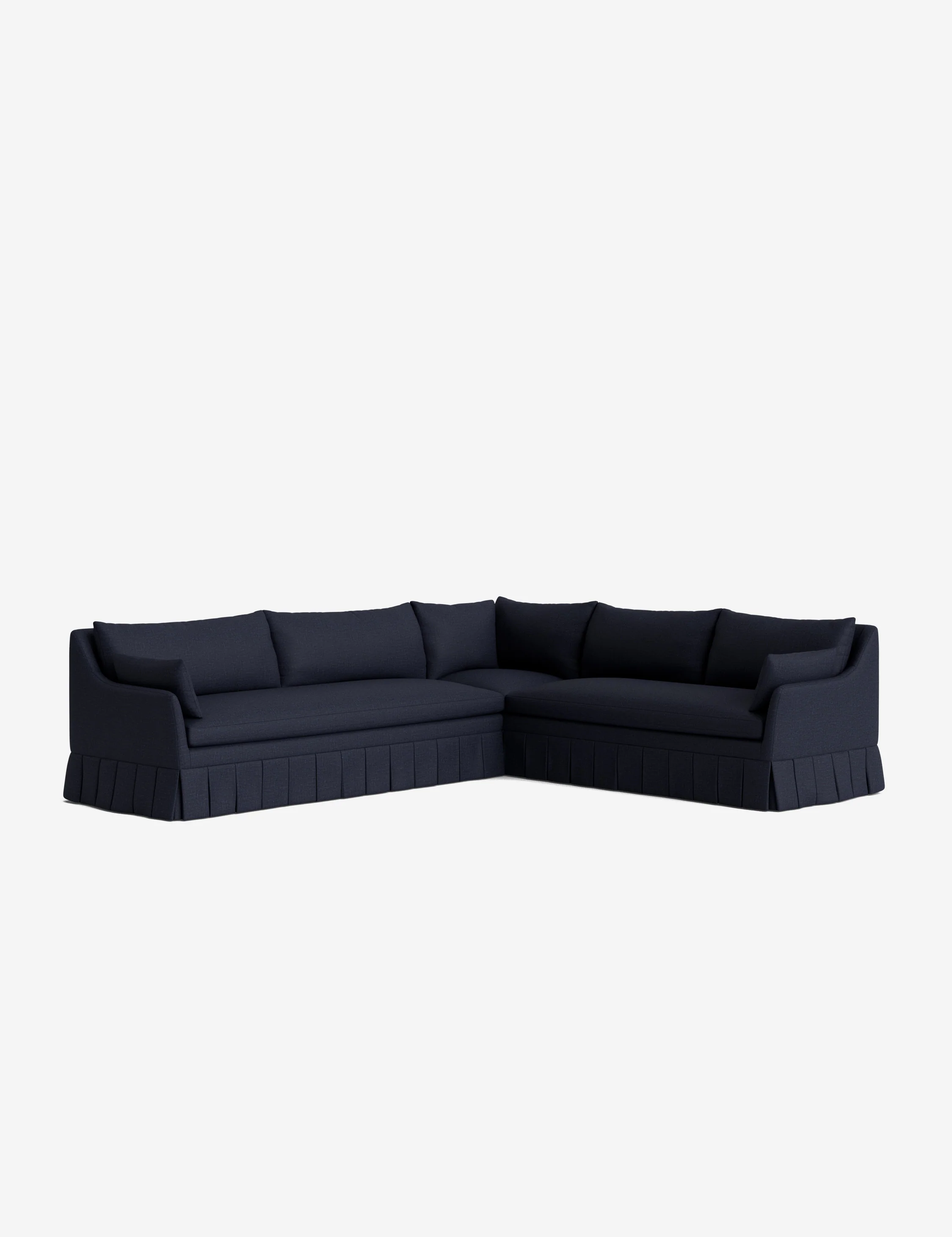 Portola Pleated Sectional Sofa - Image 28