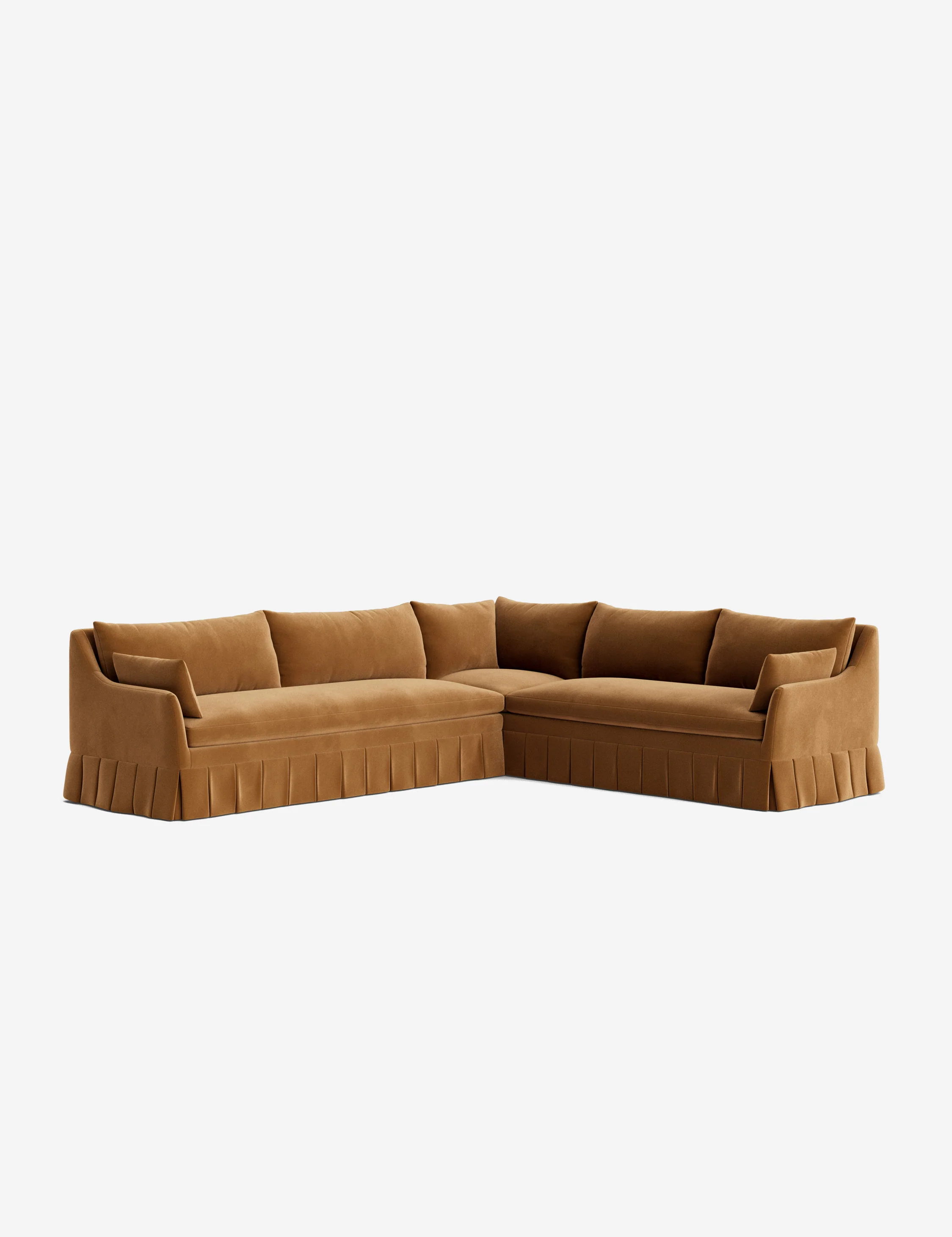 Portola Pleated Sectional Sofa - Image 3