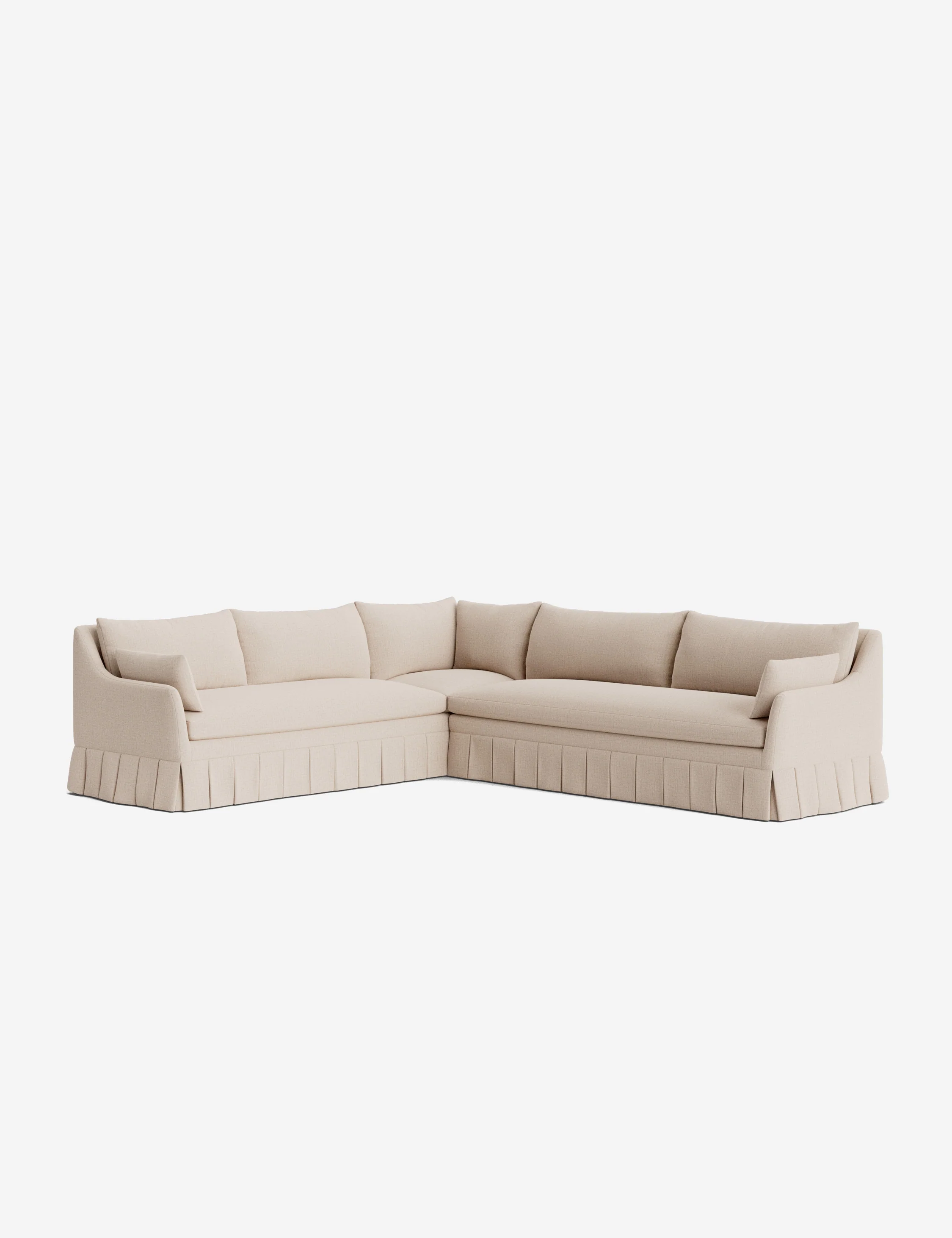 Portola Pleated Sectional Sofa - Image 31