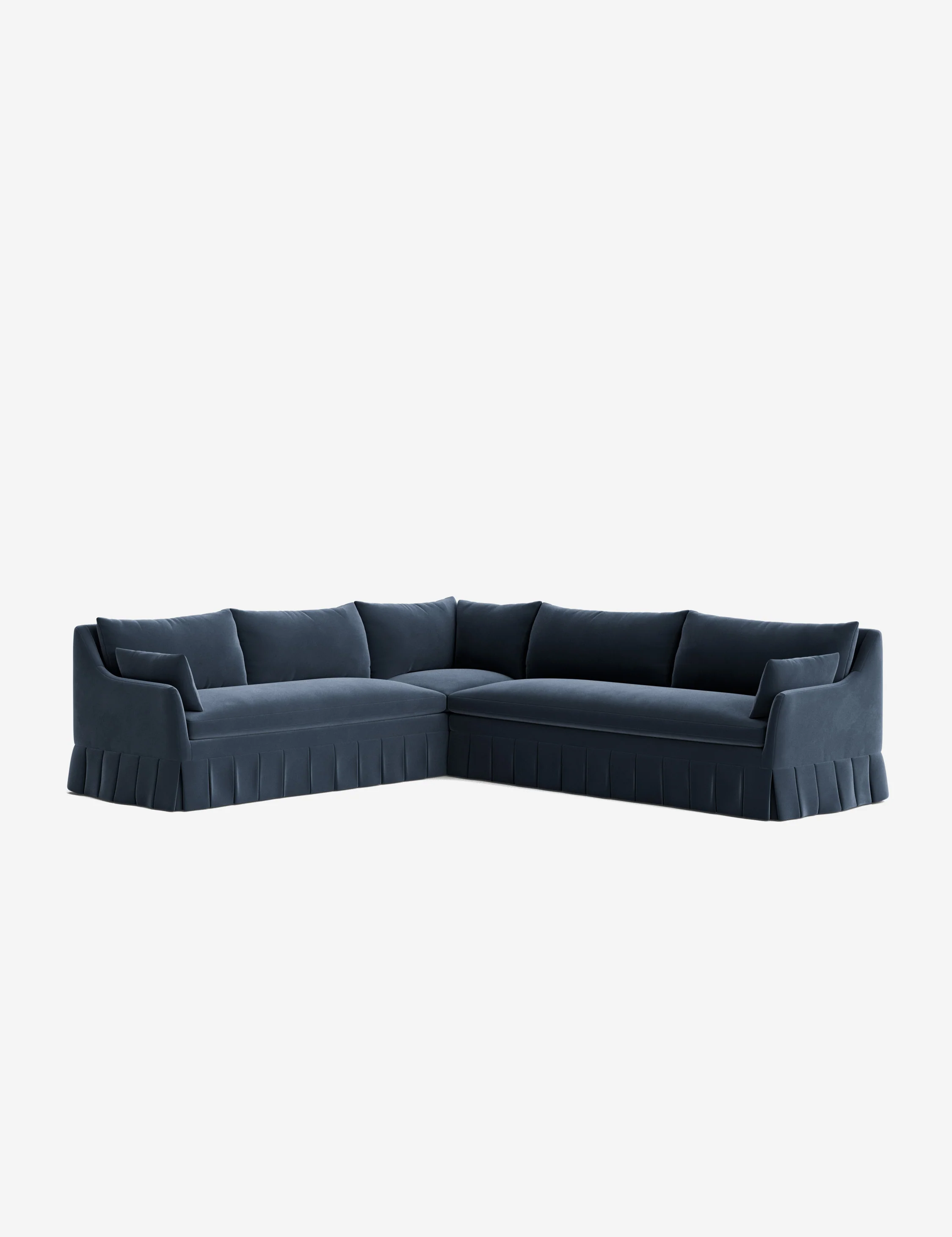 Portola Pleated Sectional Sofa - Image 35