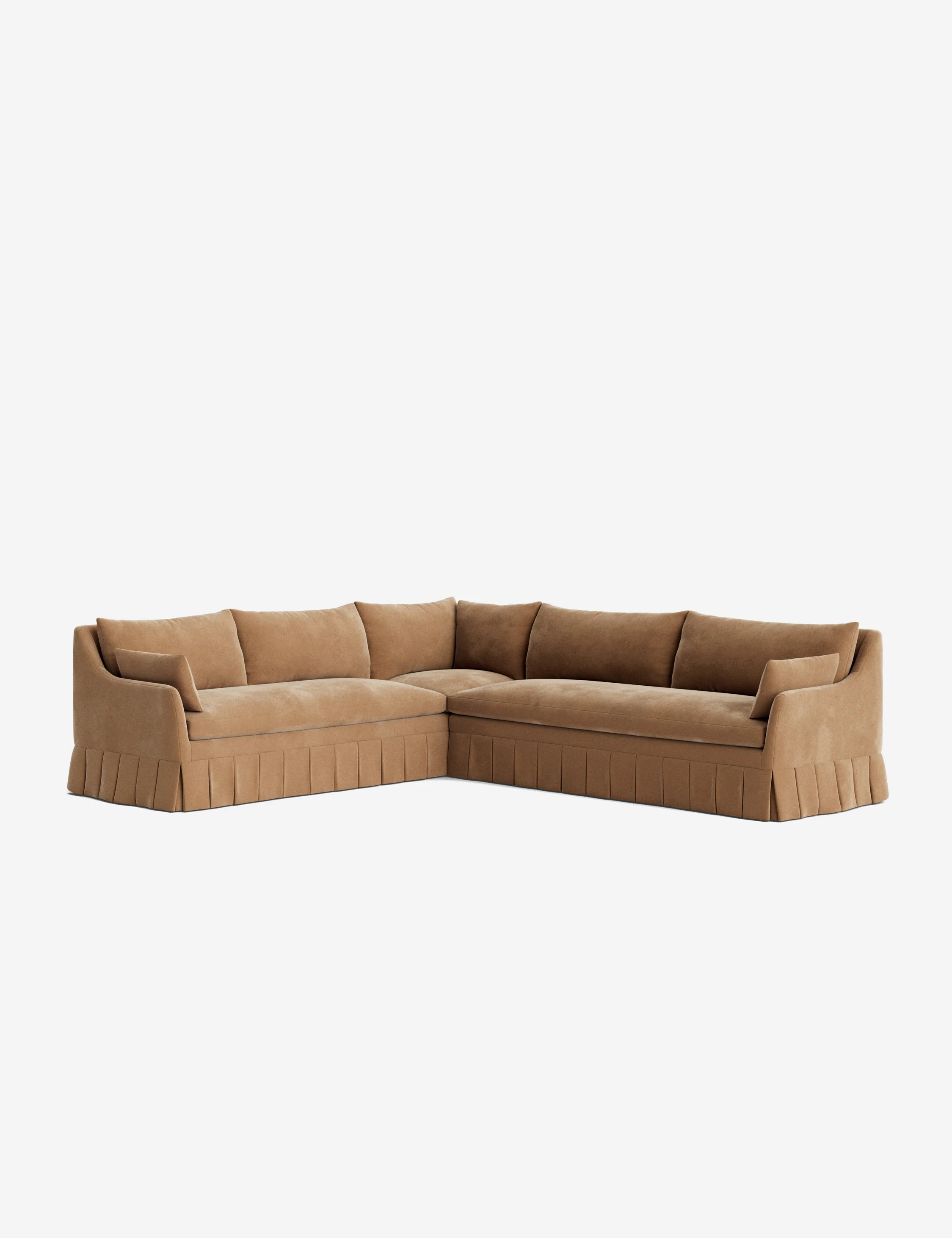 Portola Pleated Sectional Sofa - Image 38
