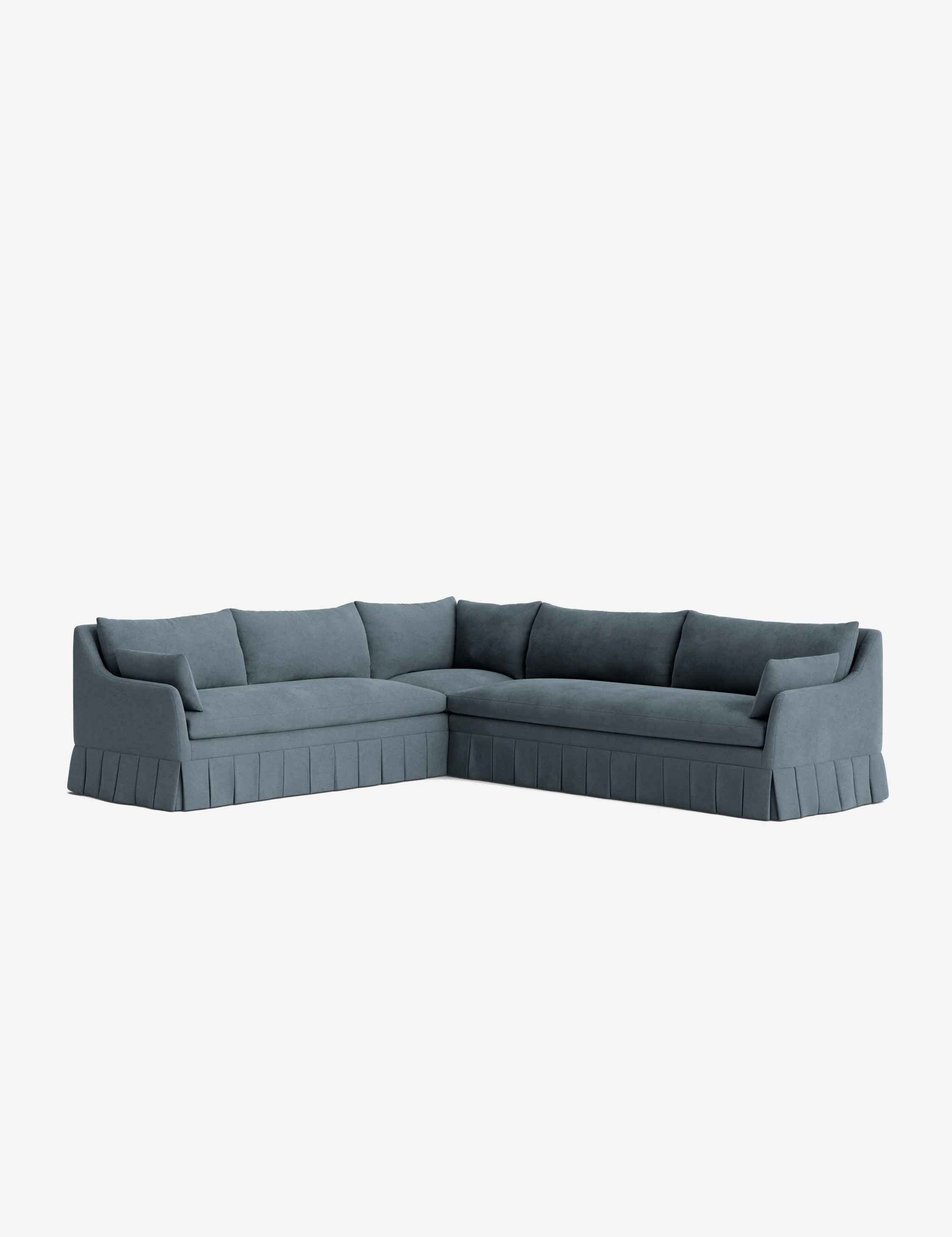 Portola Pleated Sectional Sofa - Image 44