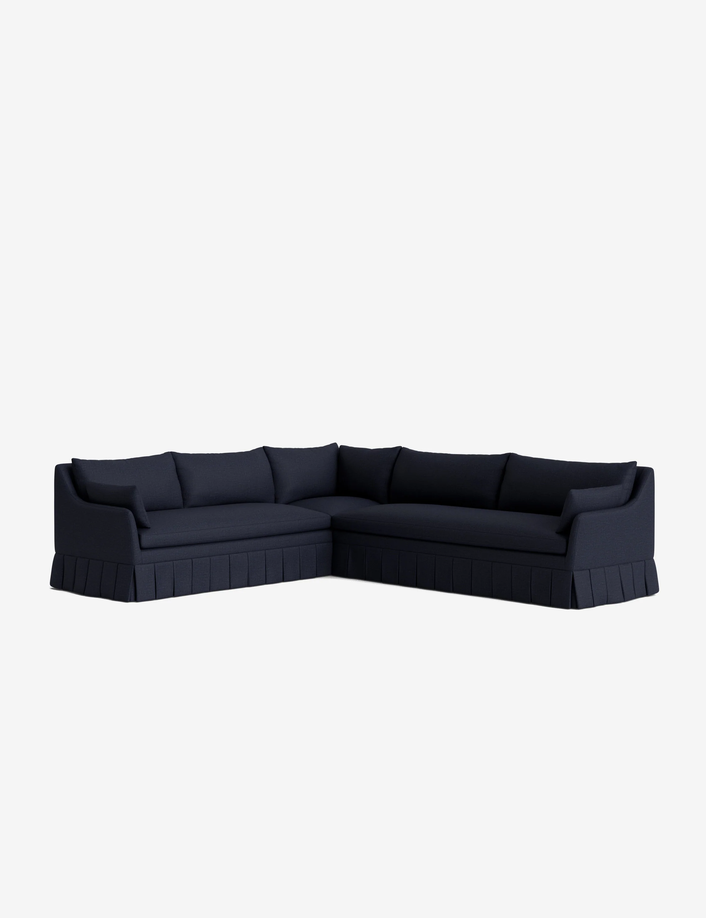 Portola Pleated Sectional Sofa - Image 51