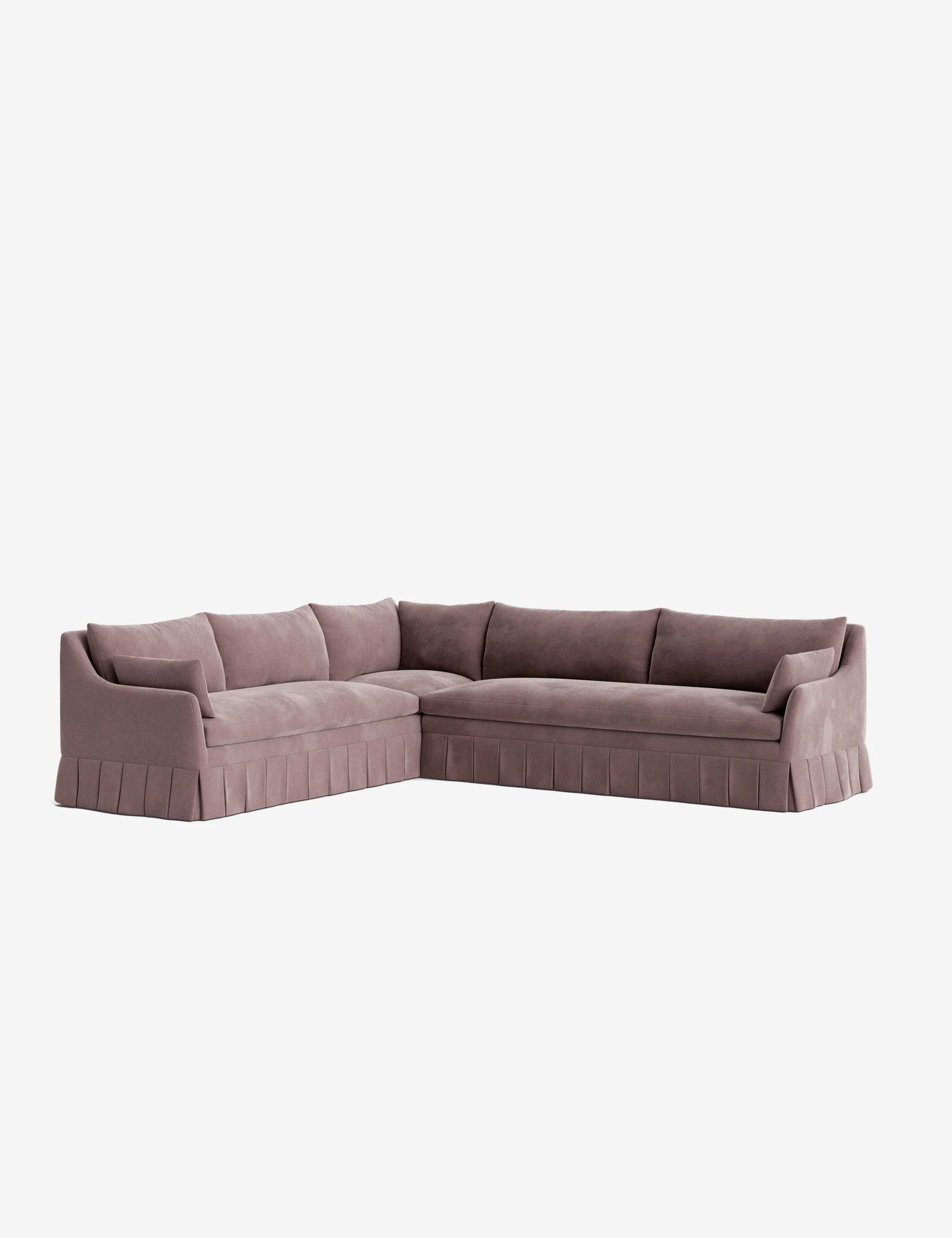 Portola Pleated Sectional Sofa - Image 61