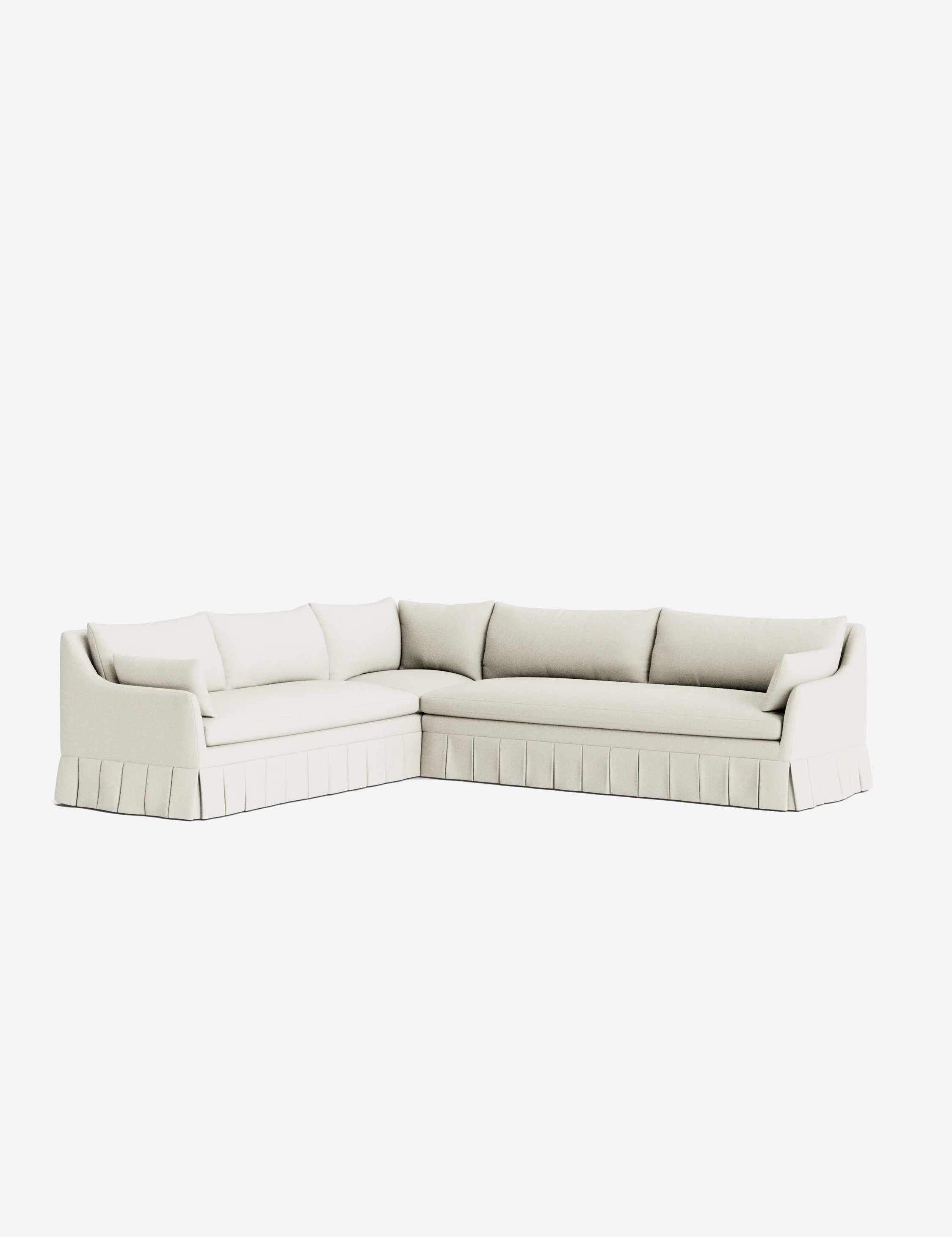 Portola Pleated Sectional Sofa - Image 69