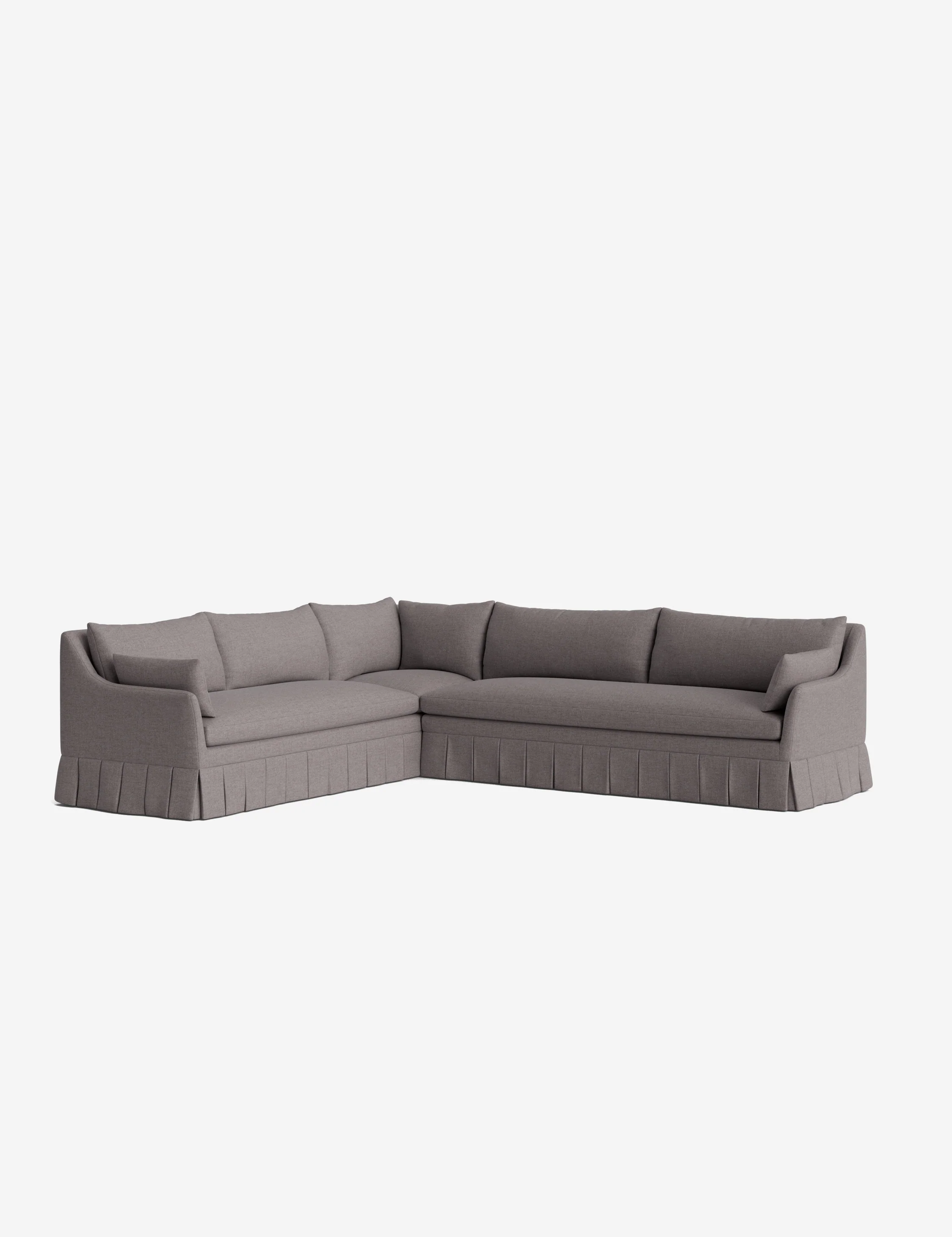 Portola Pleated Sectional Sofa - Image 72