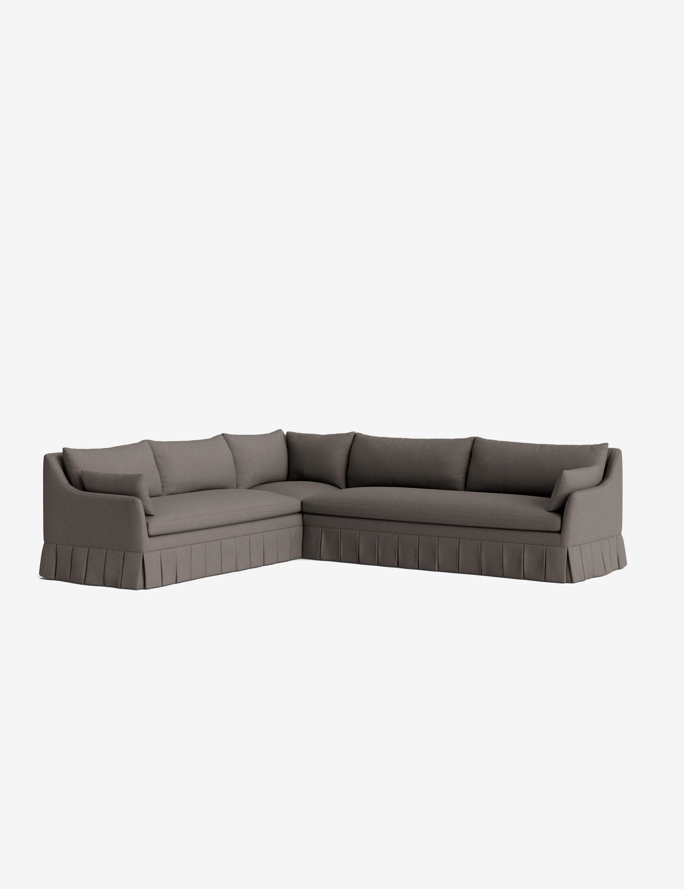 Portola Pleated Sectional Sofa - Image 75