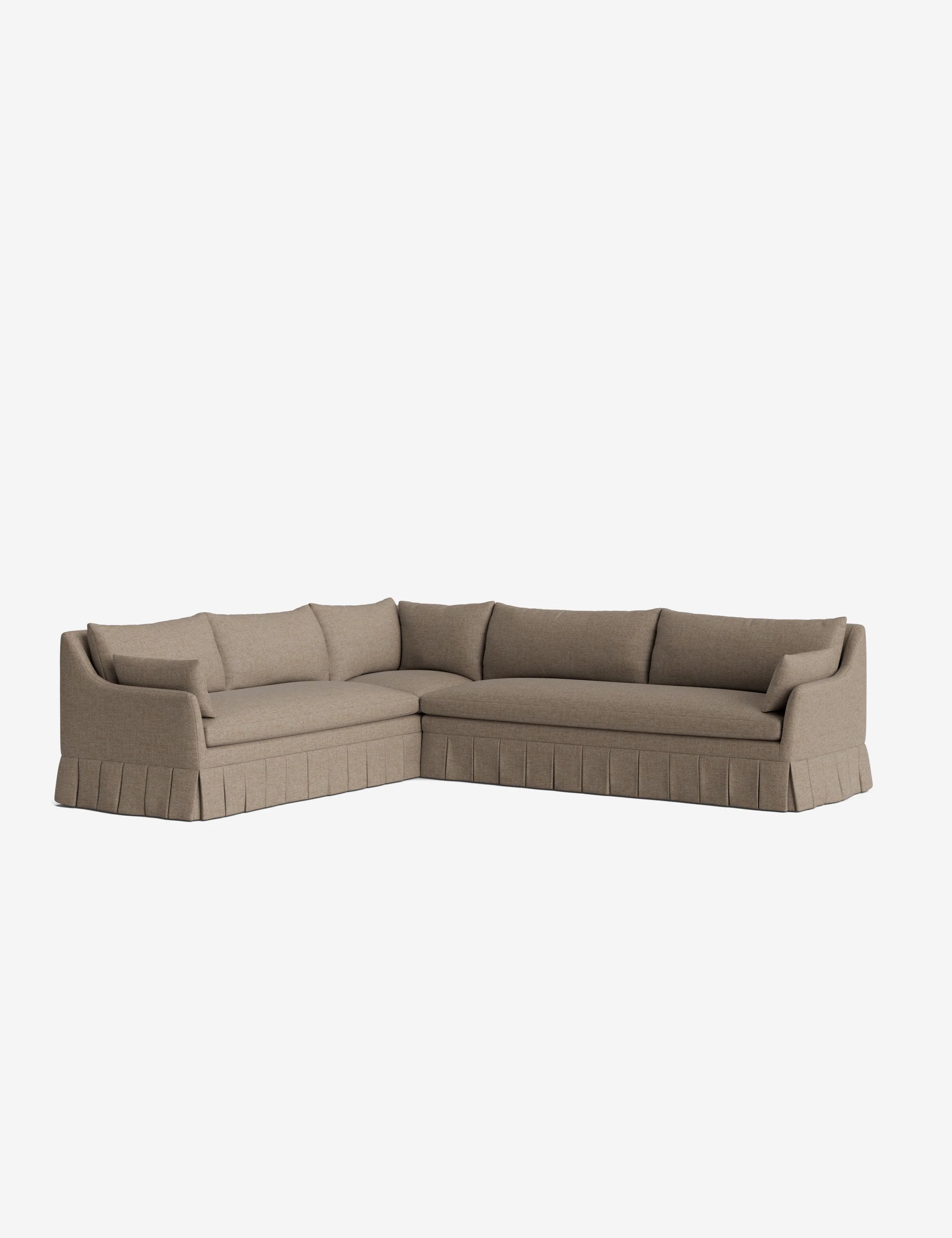 Portola Pleated Sectional Sofa - Image 83