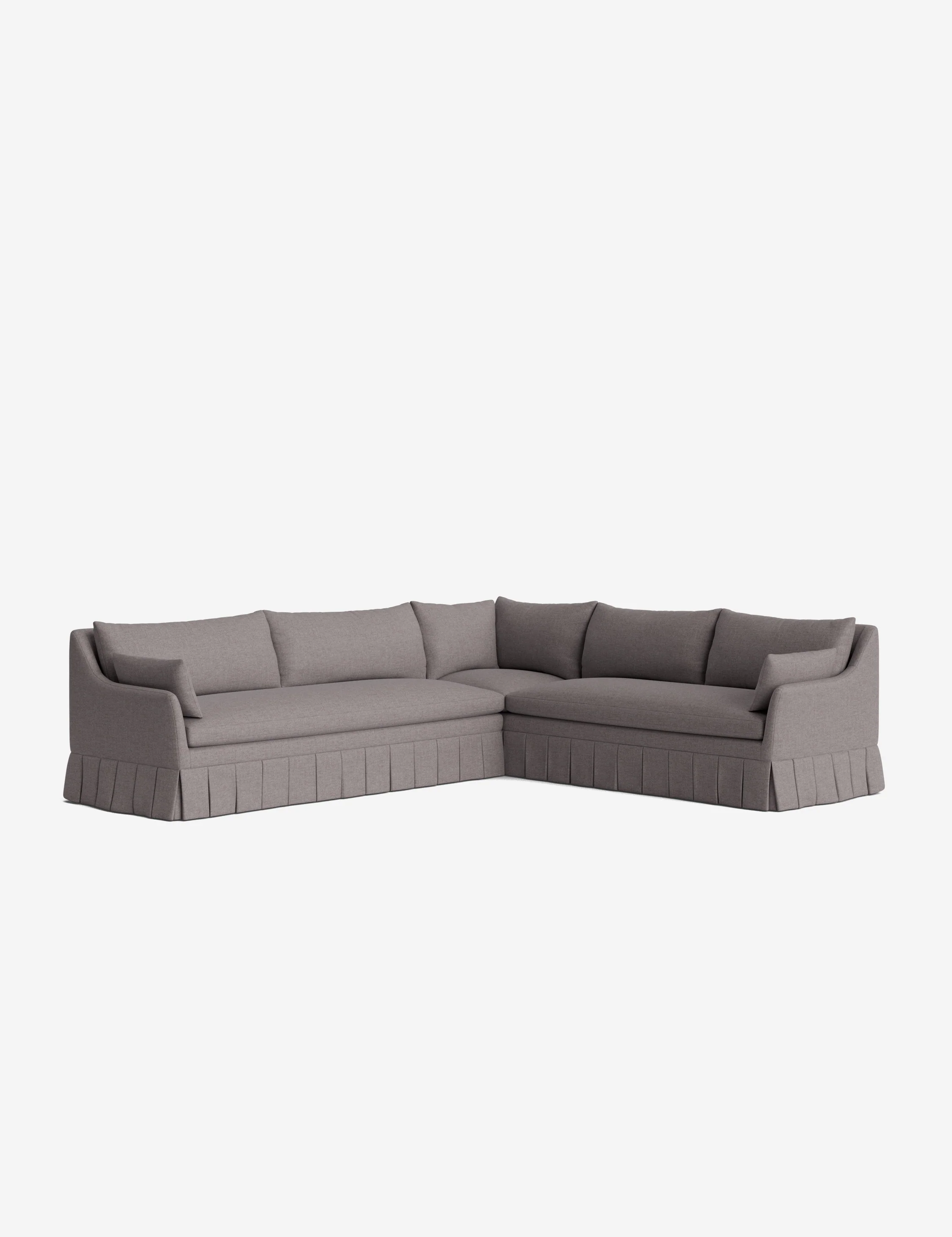 Portola Pleated Sectional Sofa - Image 94