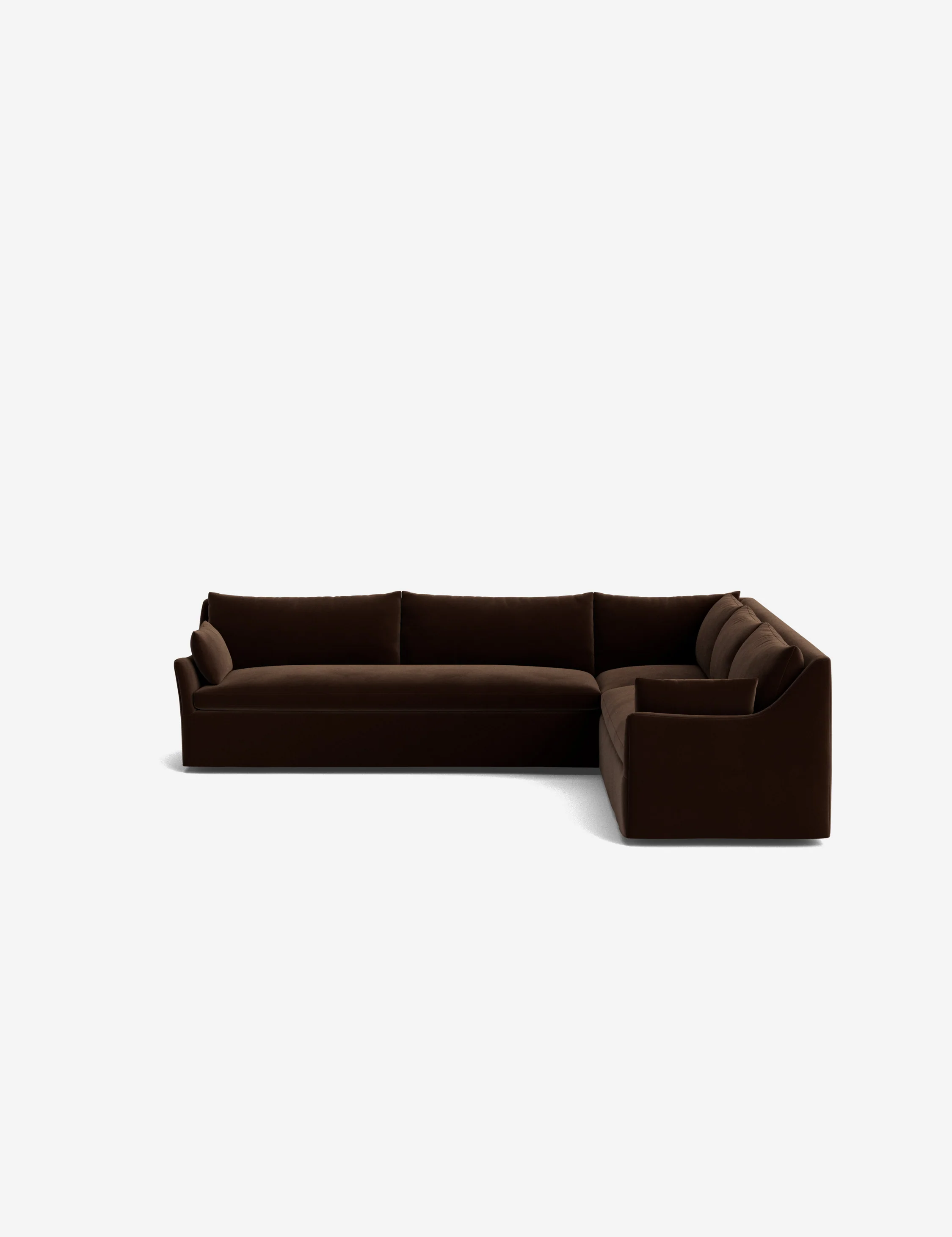 Portola Slipcover Corner Sectional Sofa - Image 115