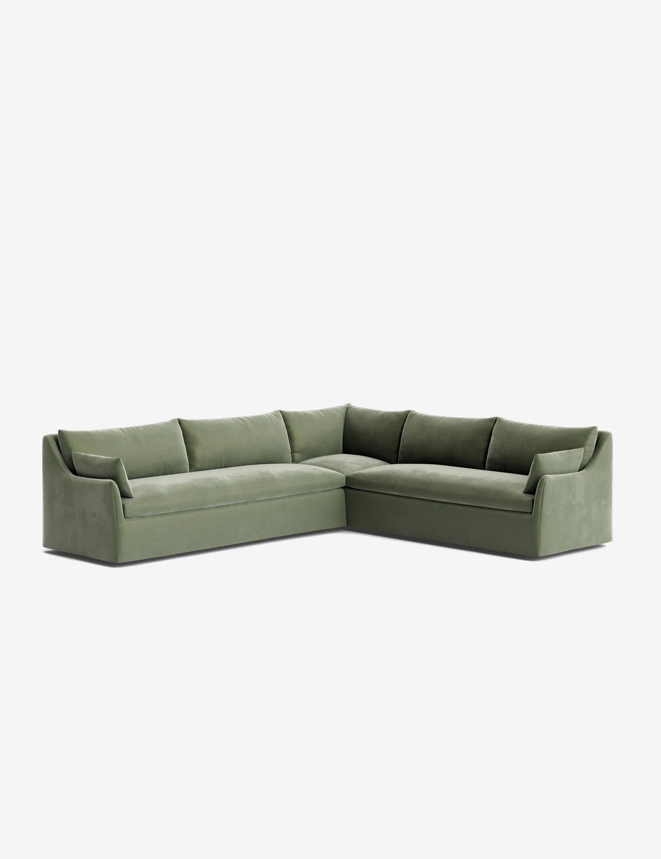 Portola Slipcover Corner Sectional Sofa - Image 118