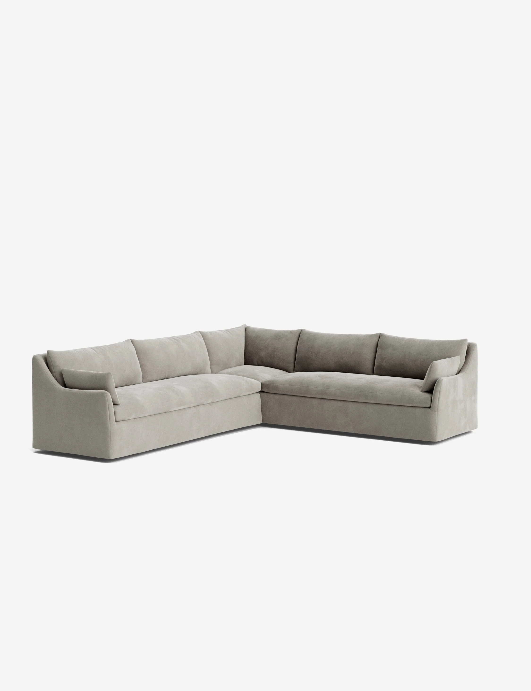 Portola Slipcover Corner Sectional Sofa - Image 133