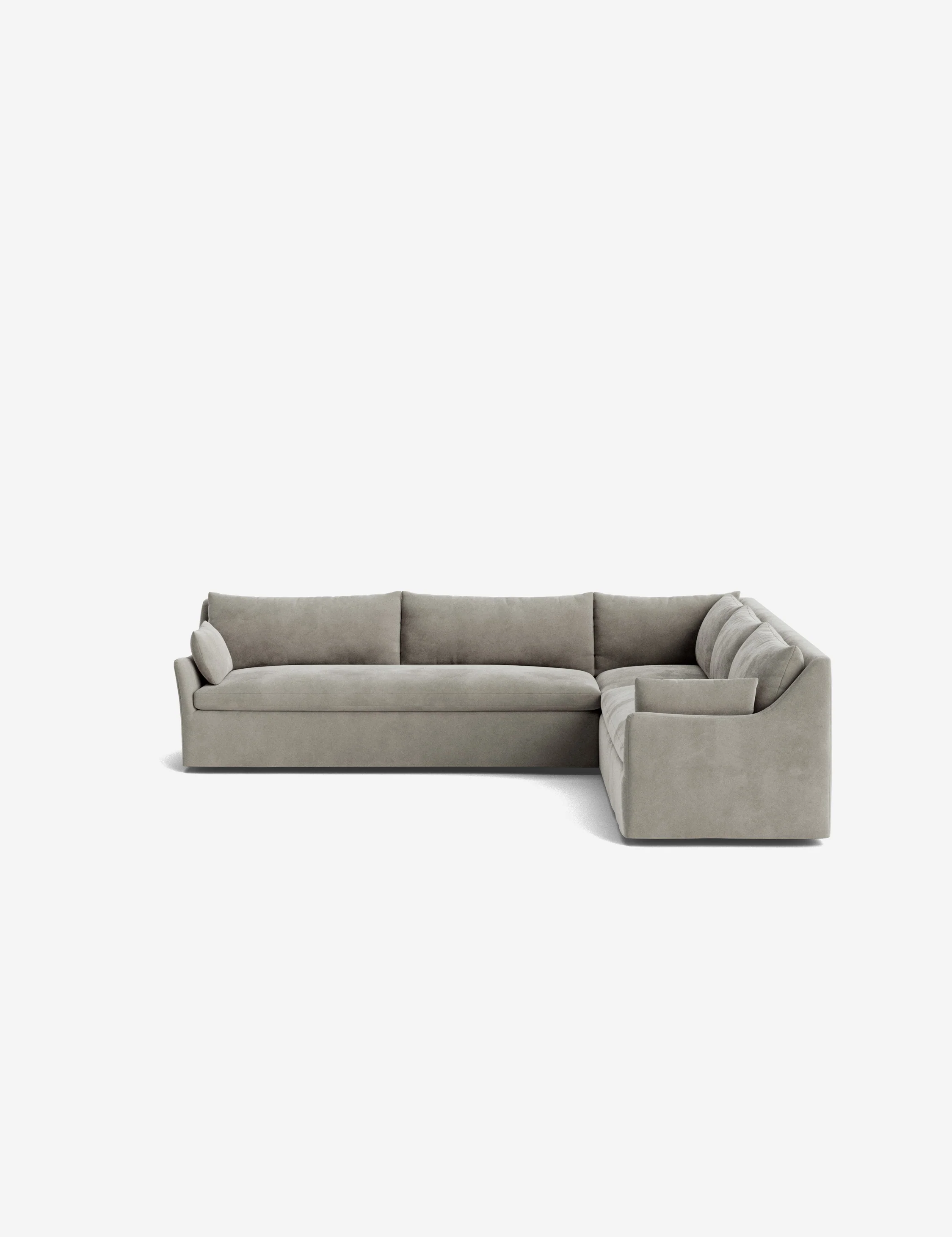 Portola Slipcover Corner Sectional Sofa - Image 134