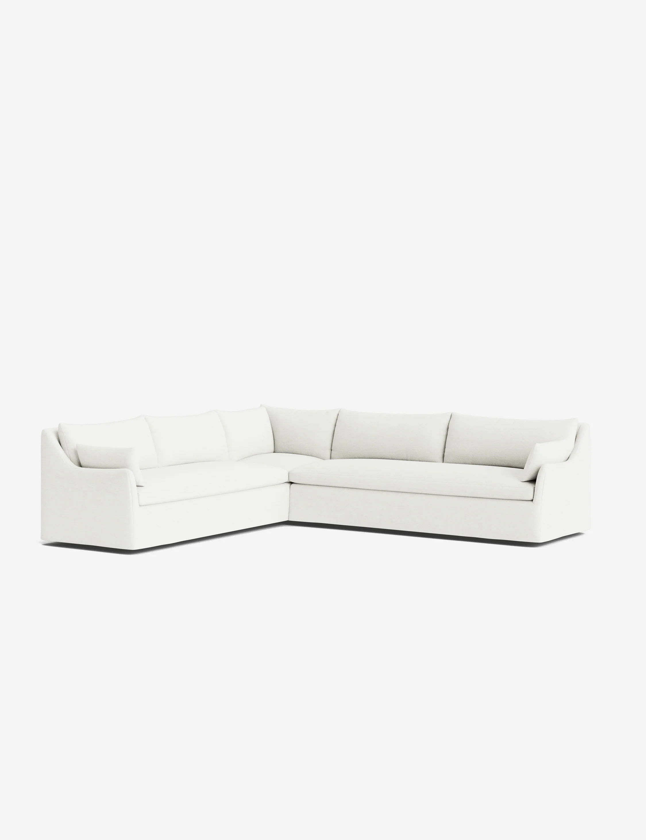 Portola Slipcover Corner Sectional Sofa - Image 141