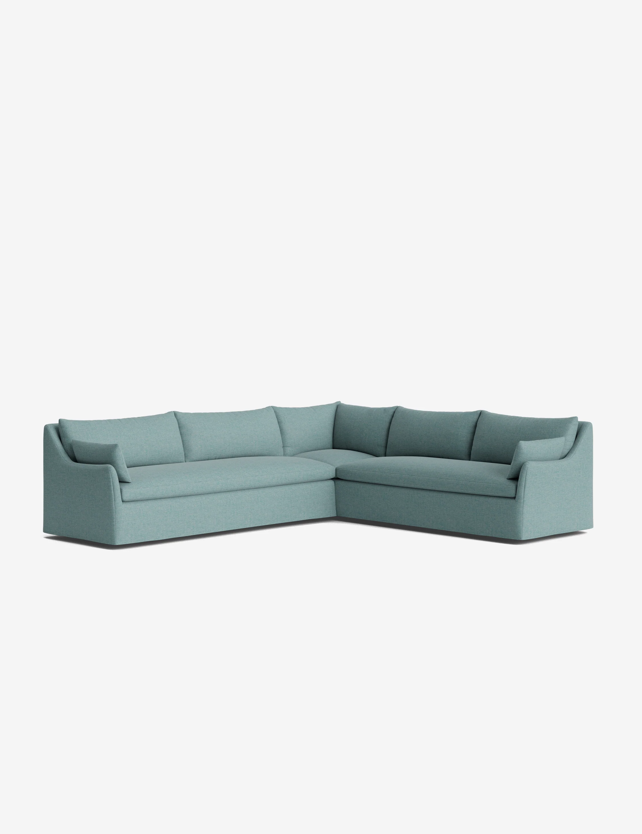 Portola Slipcover Corner Sectional Sofa - Image 158