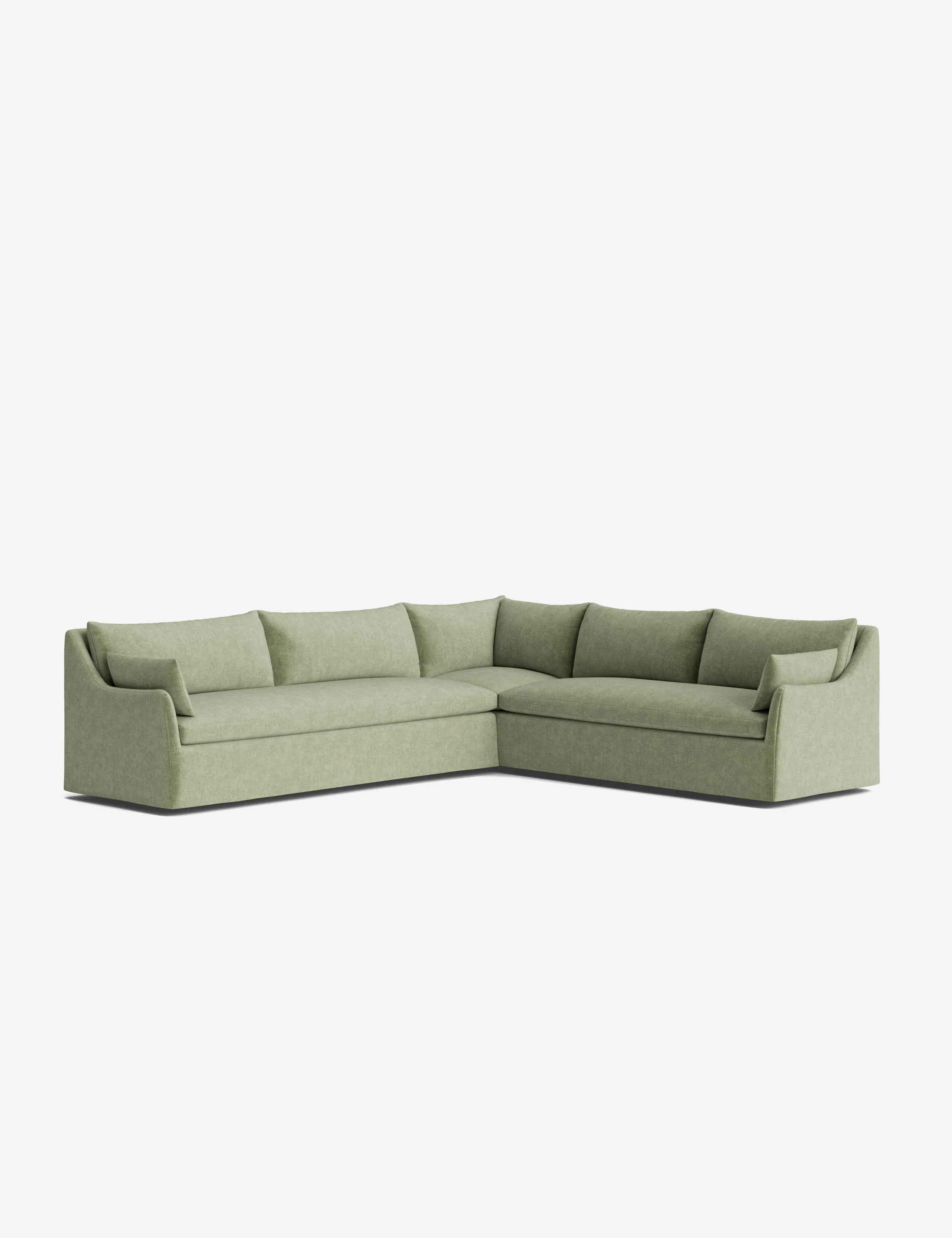 Portola Slipcover Corner Sectional Sofa - Image 160