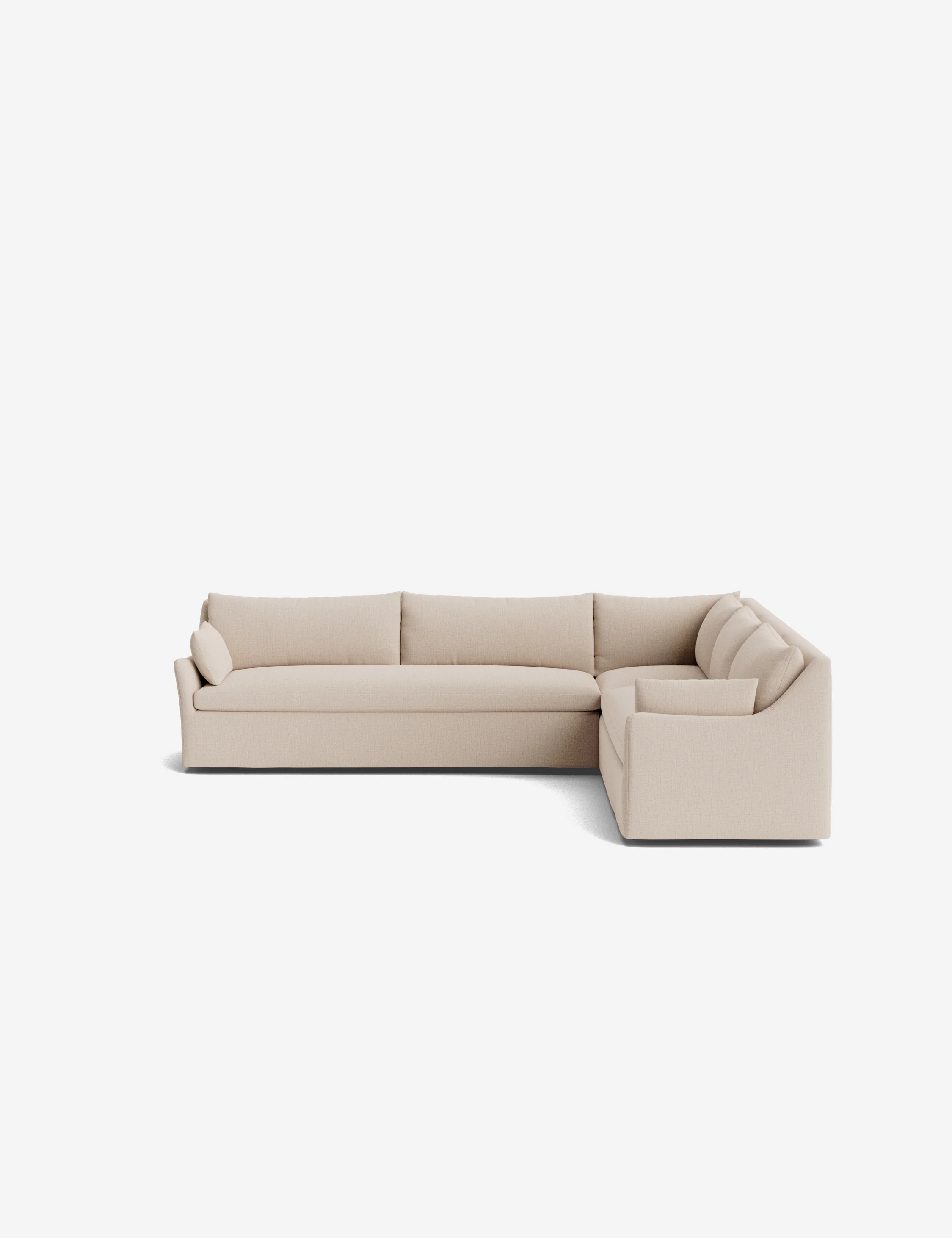 Portola Slipcover Corner Sectional Sofa - Image 17