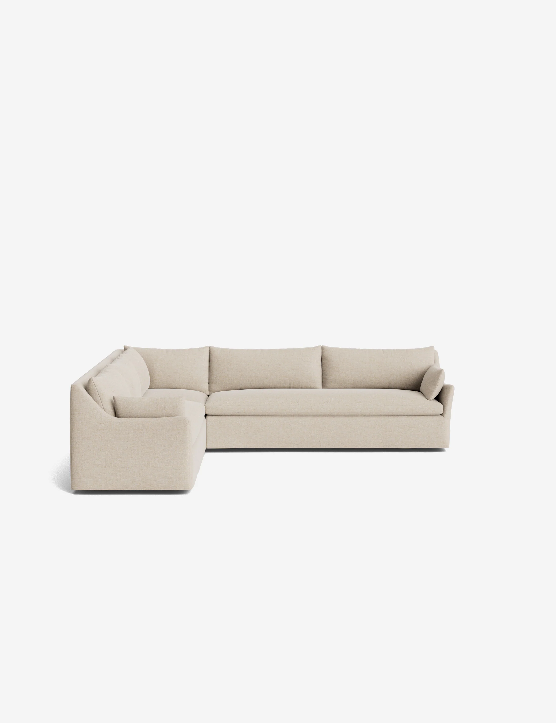 Portola Slipcover Corner Sectional Sofa - Image 71