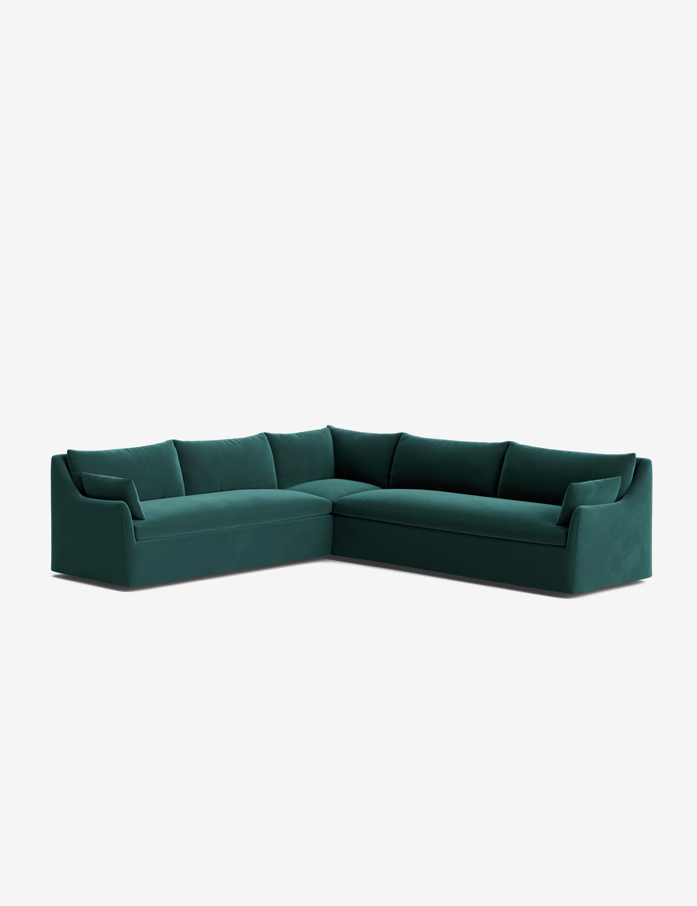 Portola Slipcover Corner Sectional Sofa - Image 82
