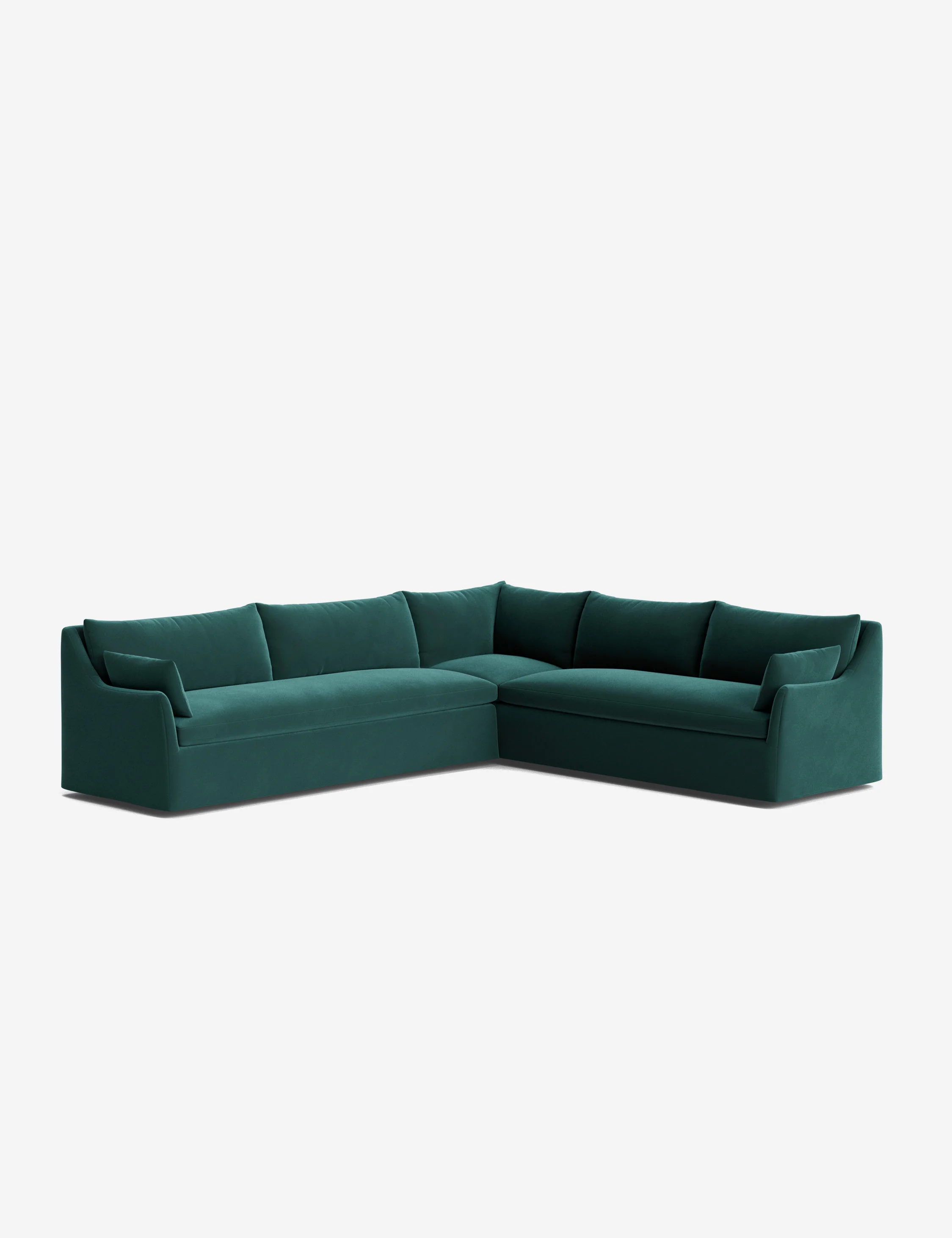 Portola Slipcover Corner Sectional Sofa - Image 84